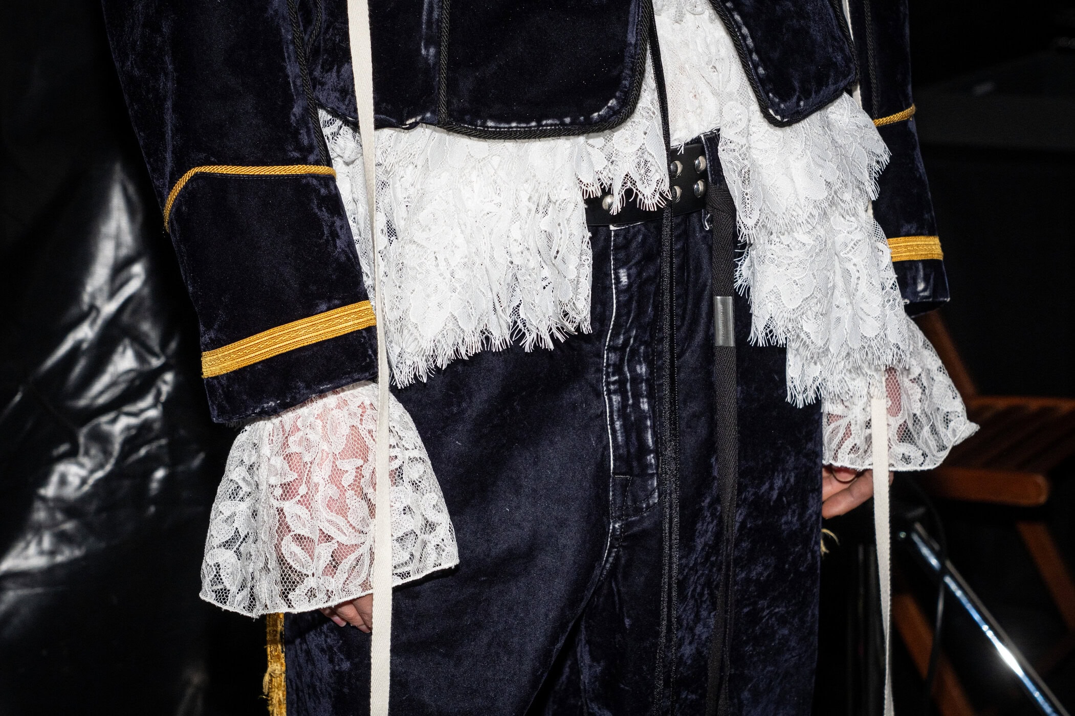 Ann Demeulemeester Fall 2026 Fashion Show Backstage