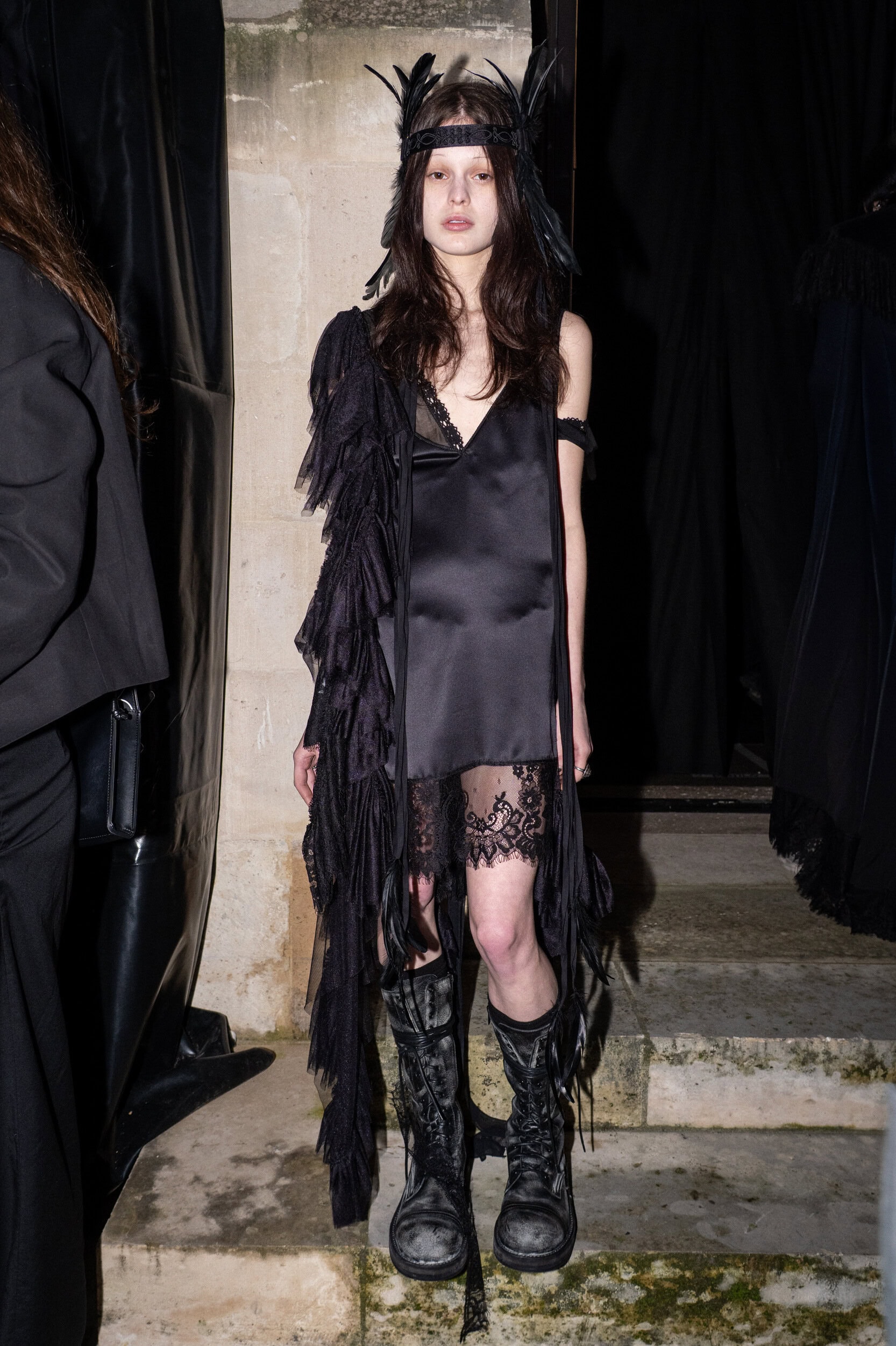 Ann Demeulemeester Fall 2026 Fashion Show Backstage