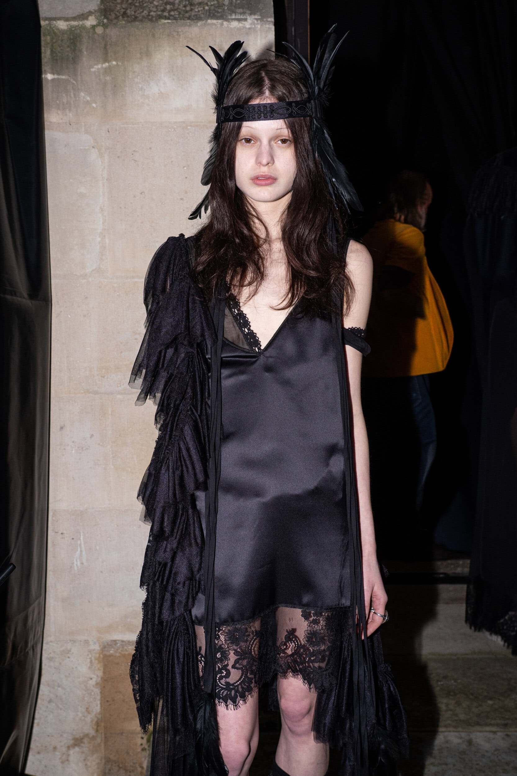 Ann Demeulemeester Fall 2026 Fashion Show Backstage