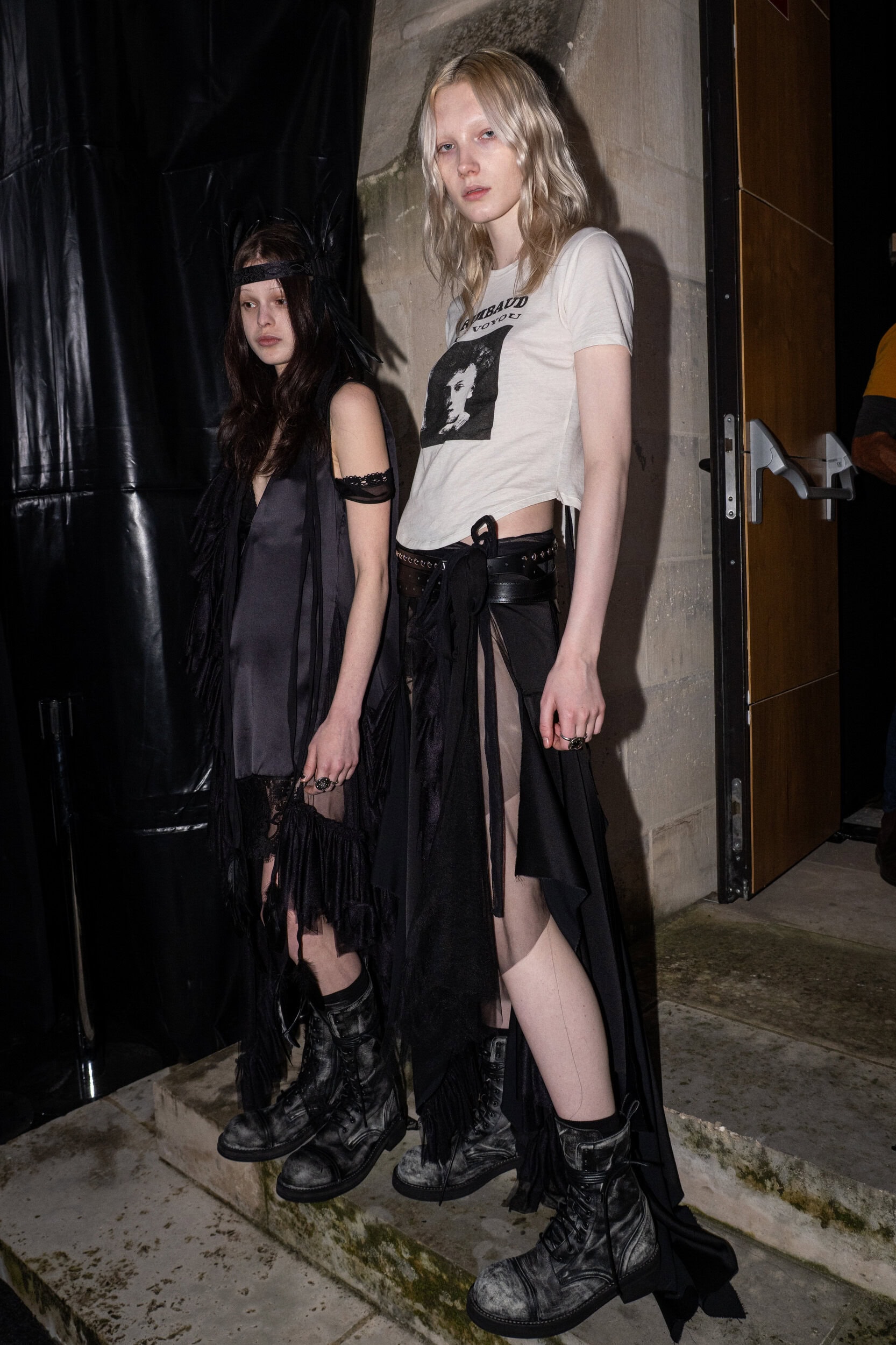 Ann Demeulemeester Fall 2026 Fashion Show Backstage
