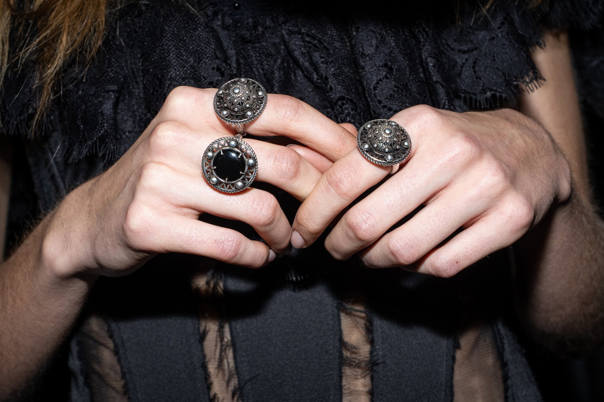 Ann Demeulemeester Fall 2026 Fashion Show Backstage