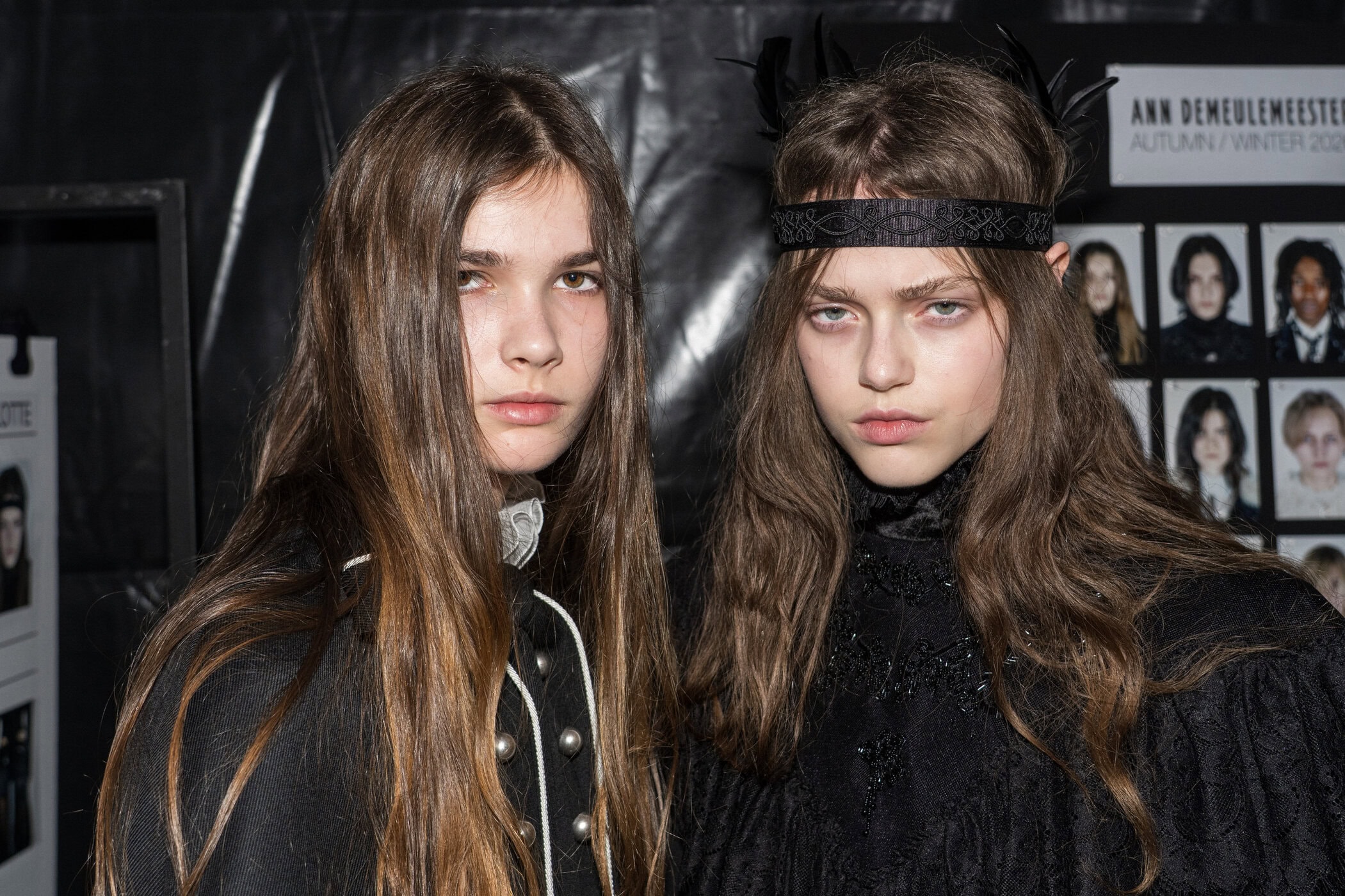 Ann Demeulemeester Fall 2026 Fashion Show Backstage