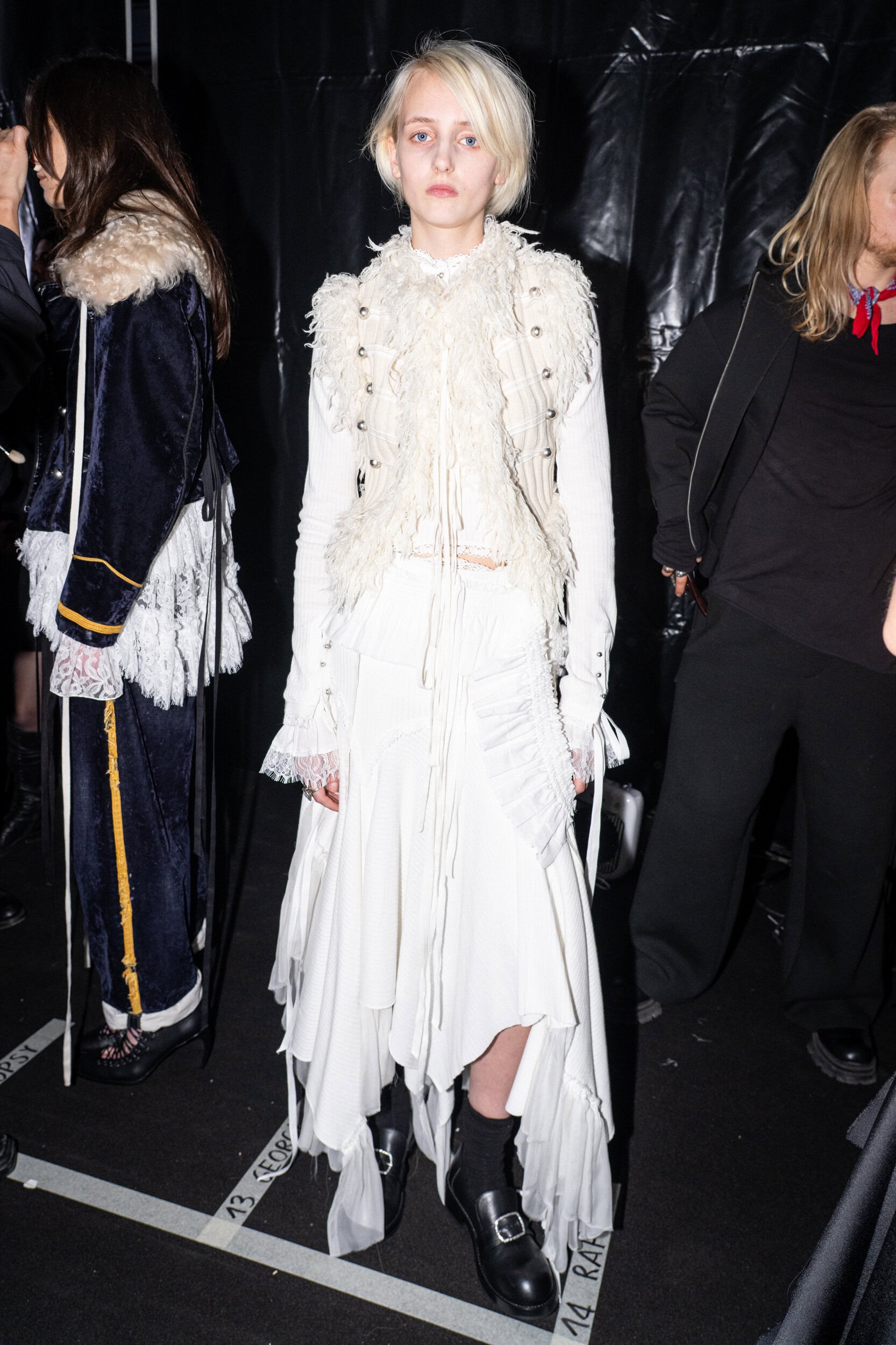 Ann Demeulemeester Fall 2026 Fashion Show Backstage