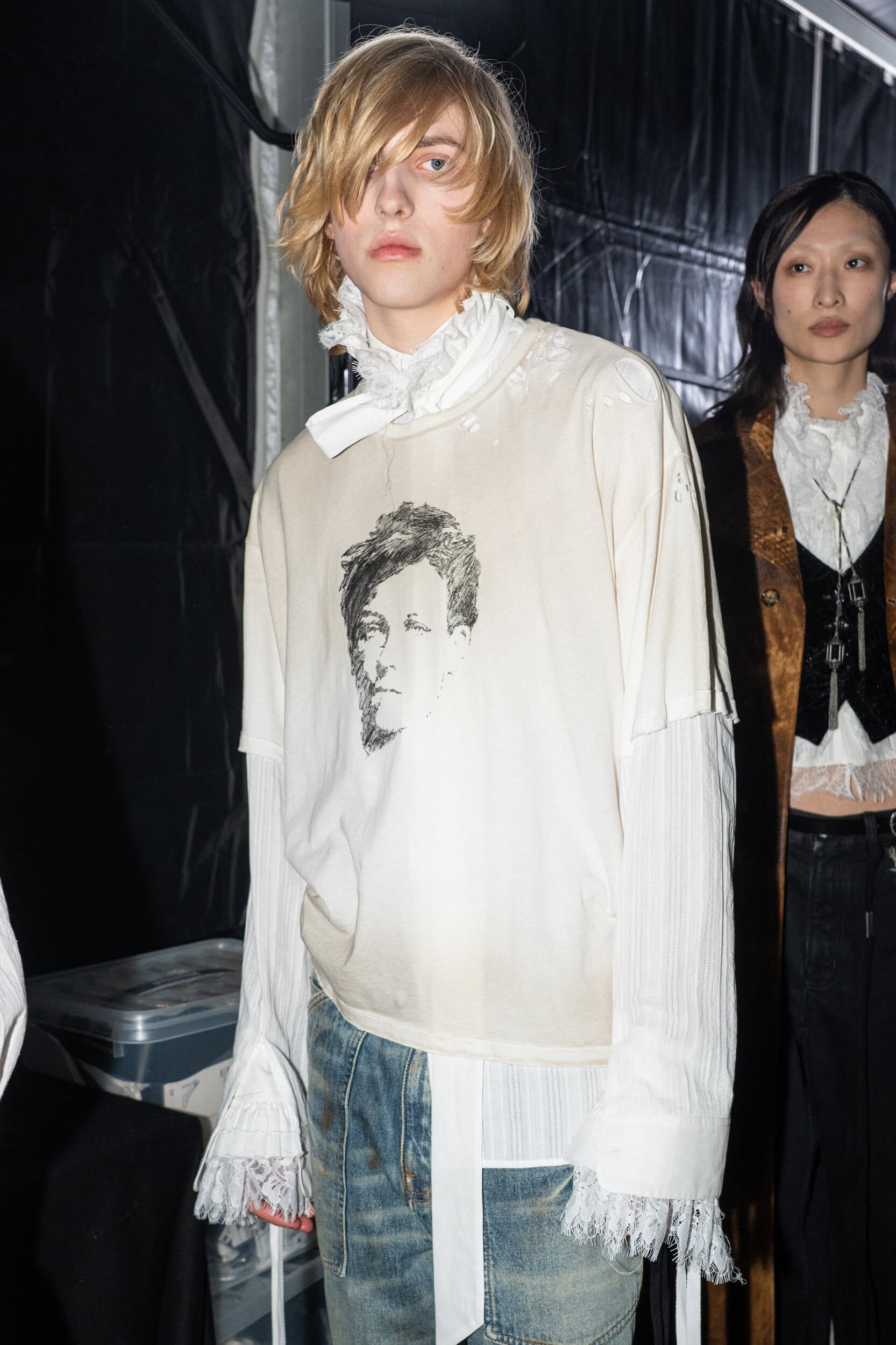 Ann Demeulemeester Fall 2026 Fashion Show Backstage