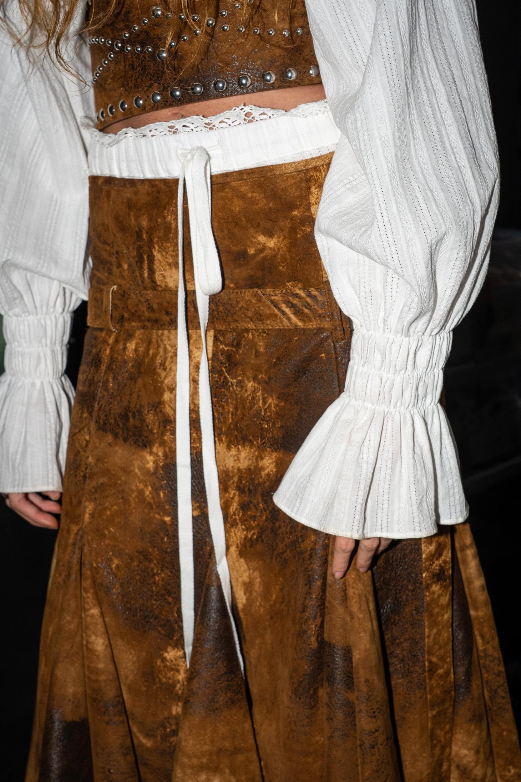 Ann Demeulemeester Fall 2026 Fashion Show Backstage