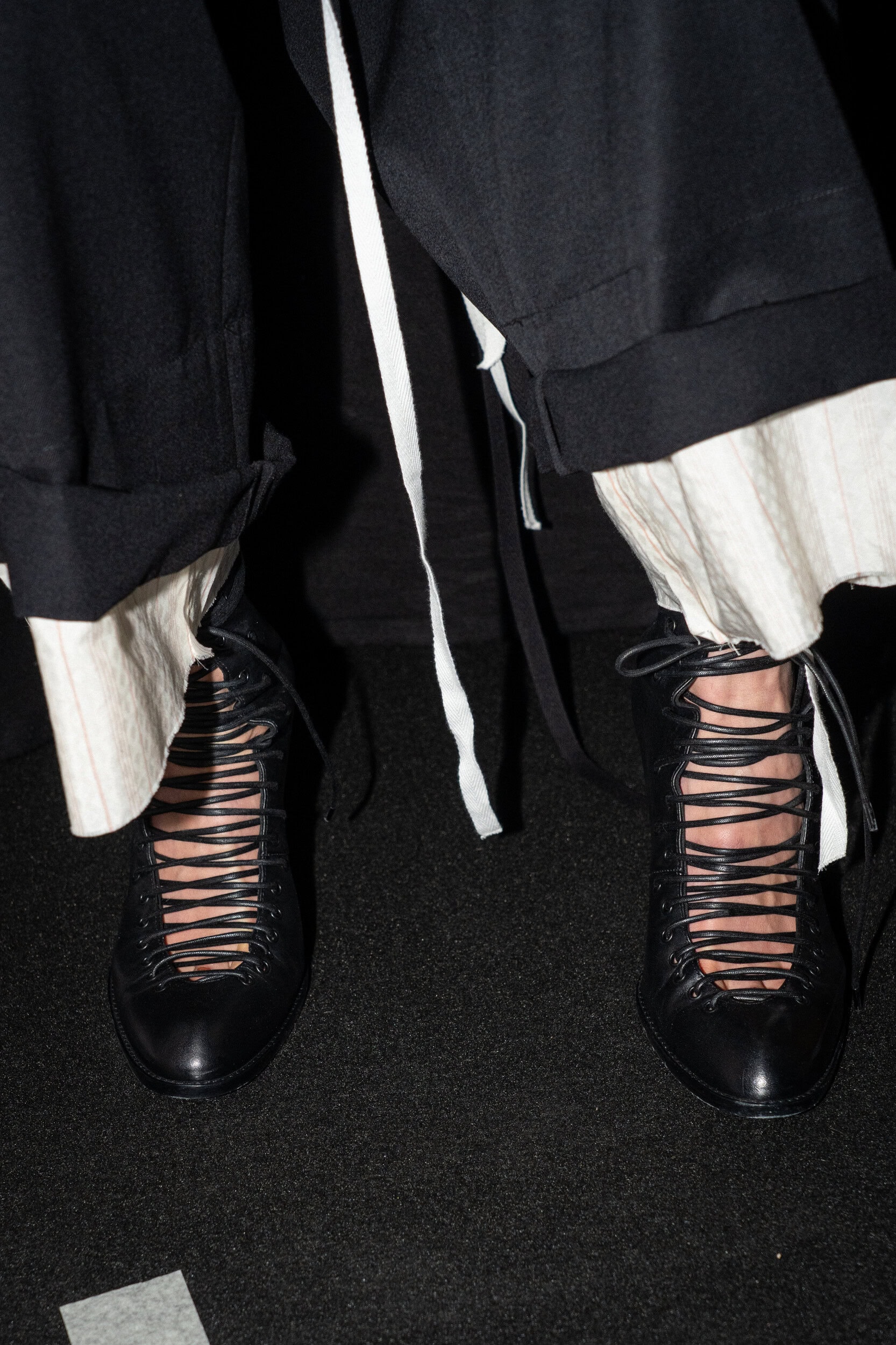 Ann Demeulemeester Fall 2026 Fashion Show Backstage