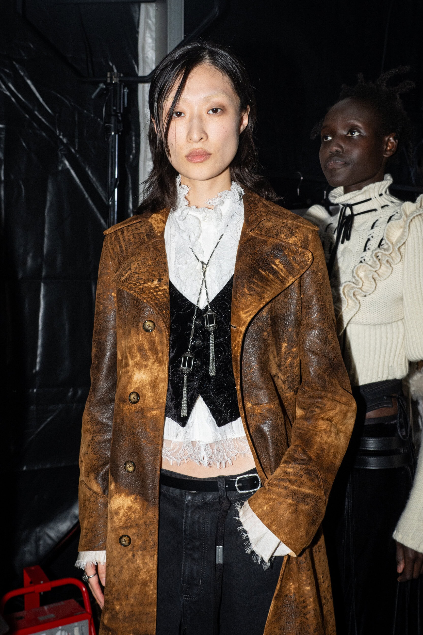 Ann Demeulemeester Fall 2026 Fashion Show Backstage
