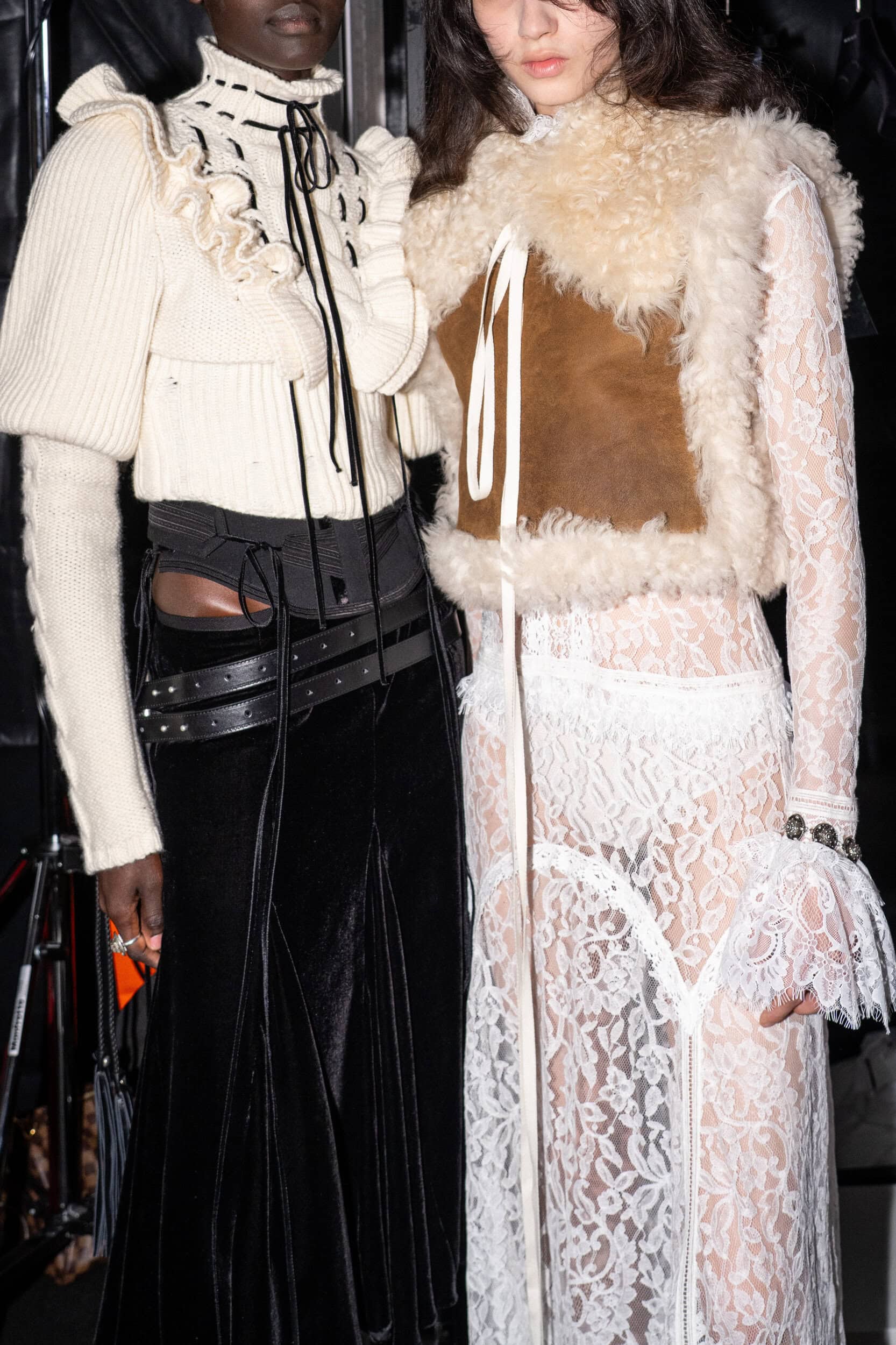 Ann Demeulemeester Fall 2026 Fashion Show Backstage