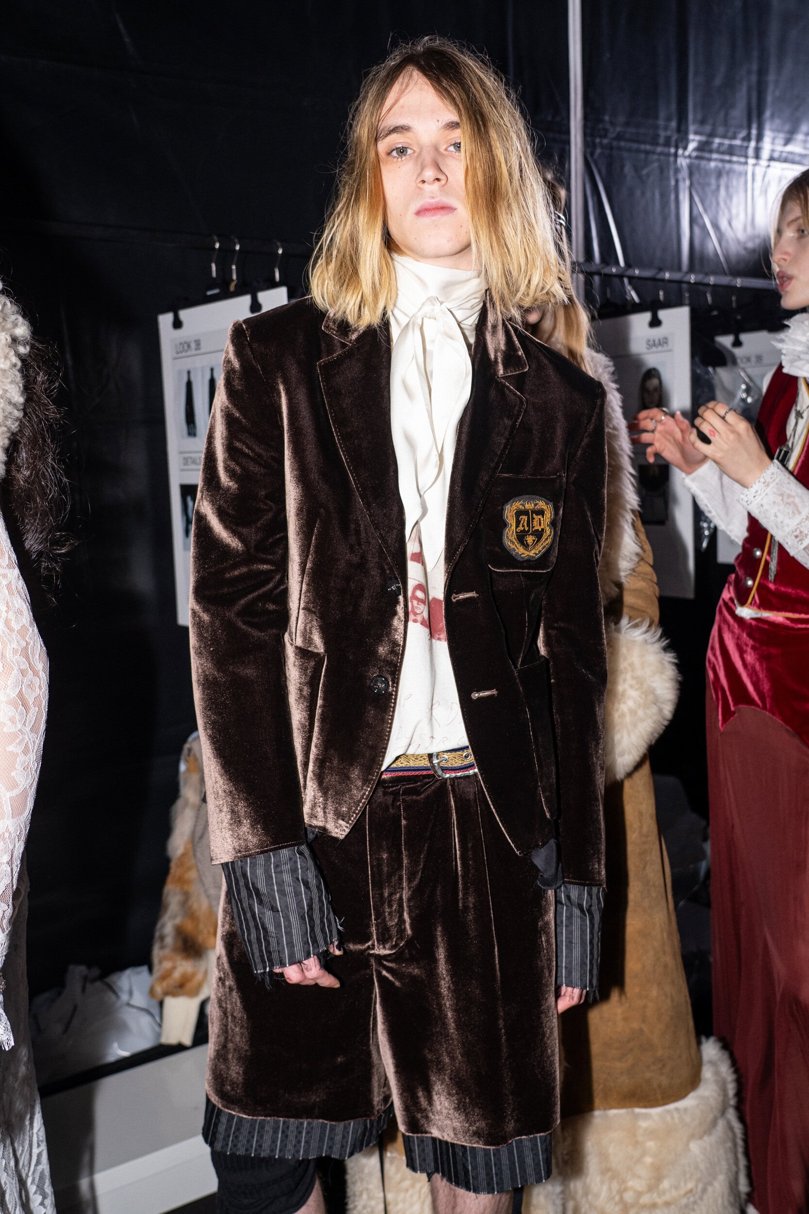 Ann Demeulemeester Fall 2026 Fashion Show Backstage