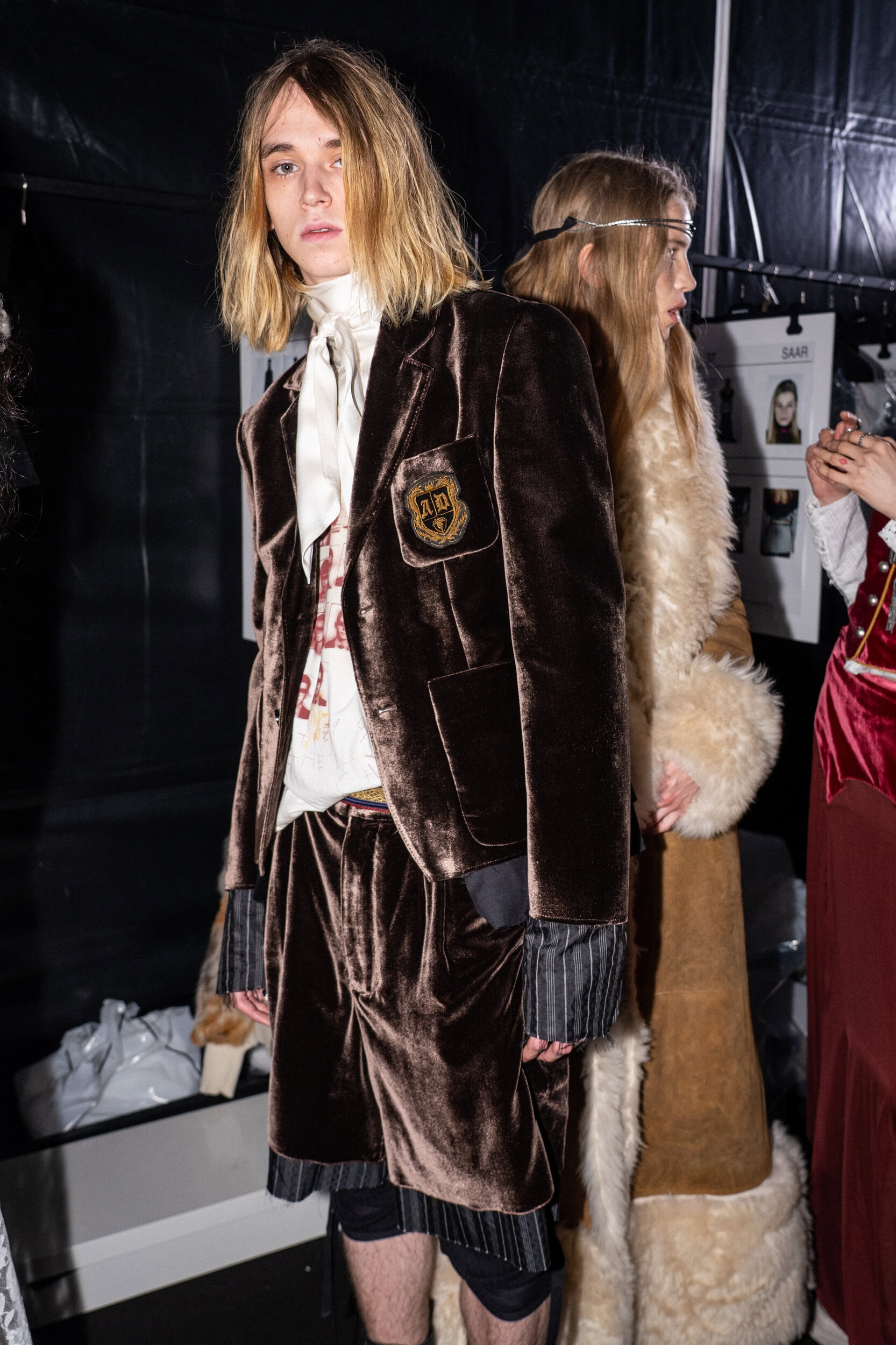 Ann Demeulemeester Fall 2026 Fashion Show Backstage