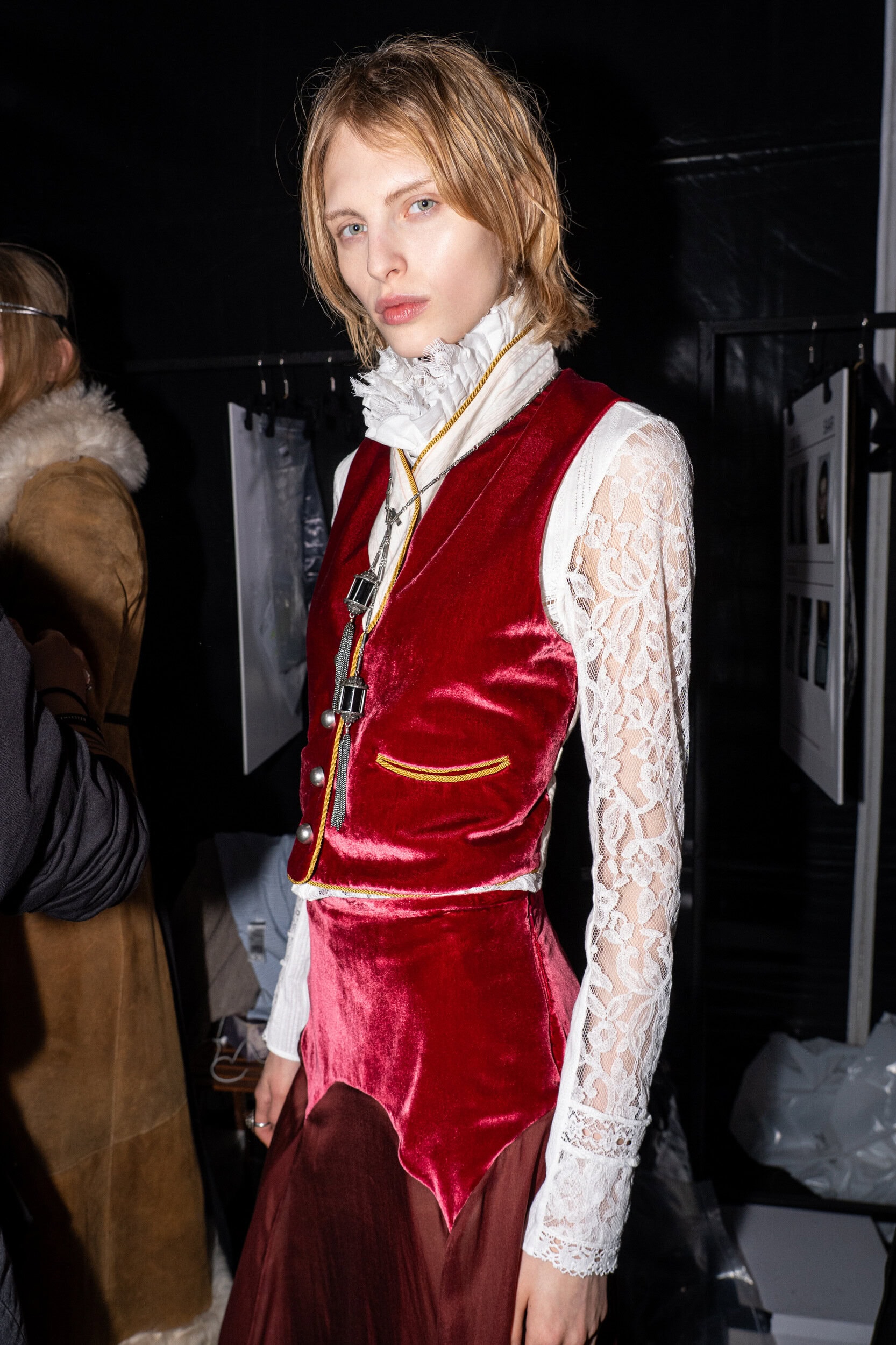 Ann Demeulemeester Fall 2026 Fashion Show Backstage