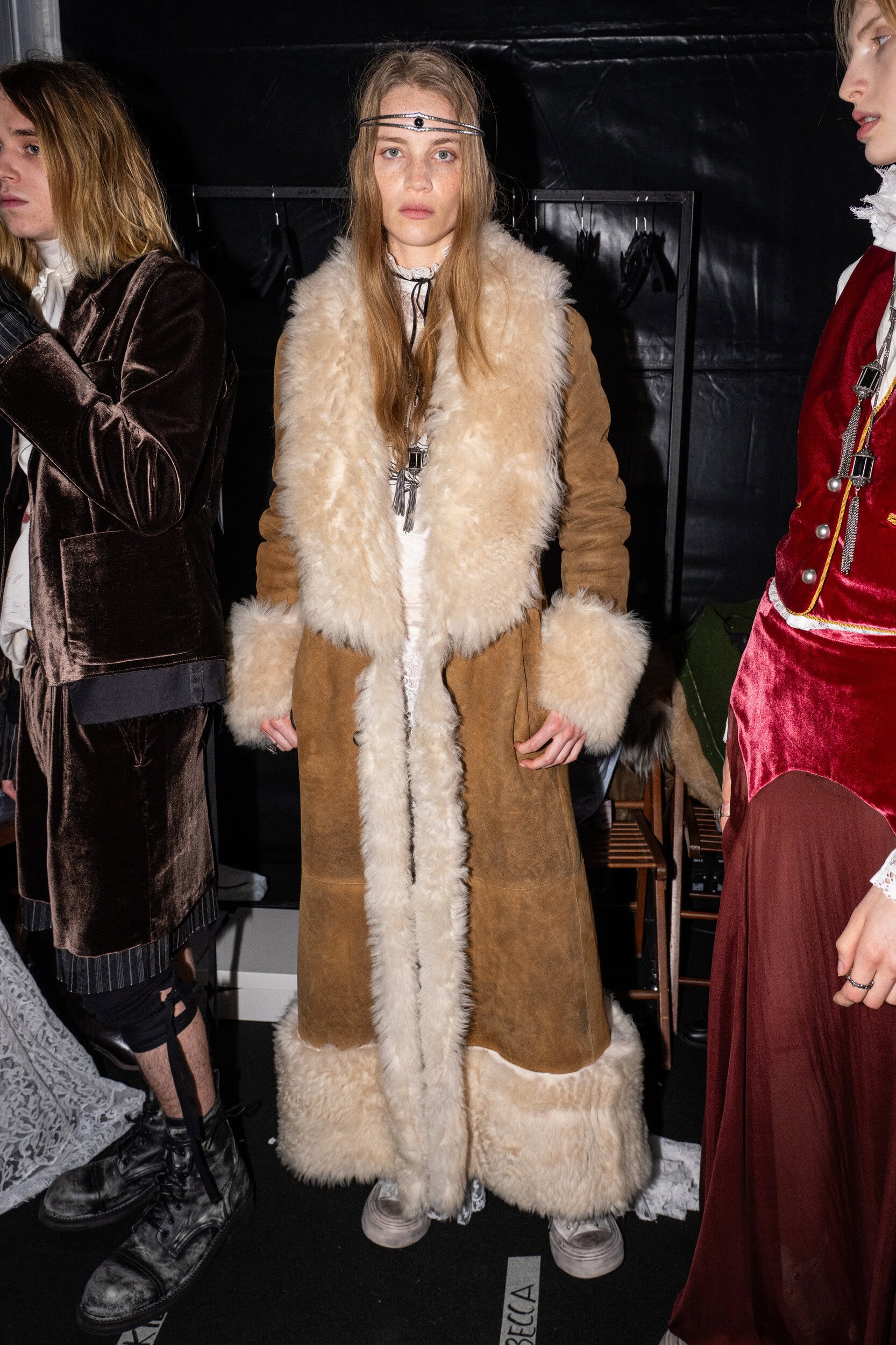 Ann Demeulemeester Fall 2026 Fashion Show Backstage