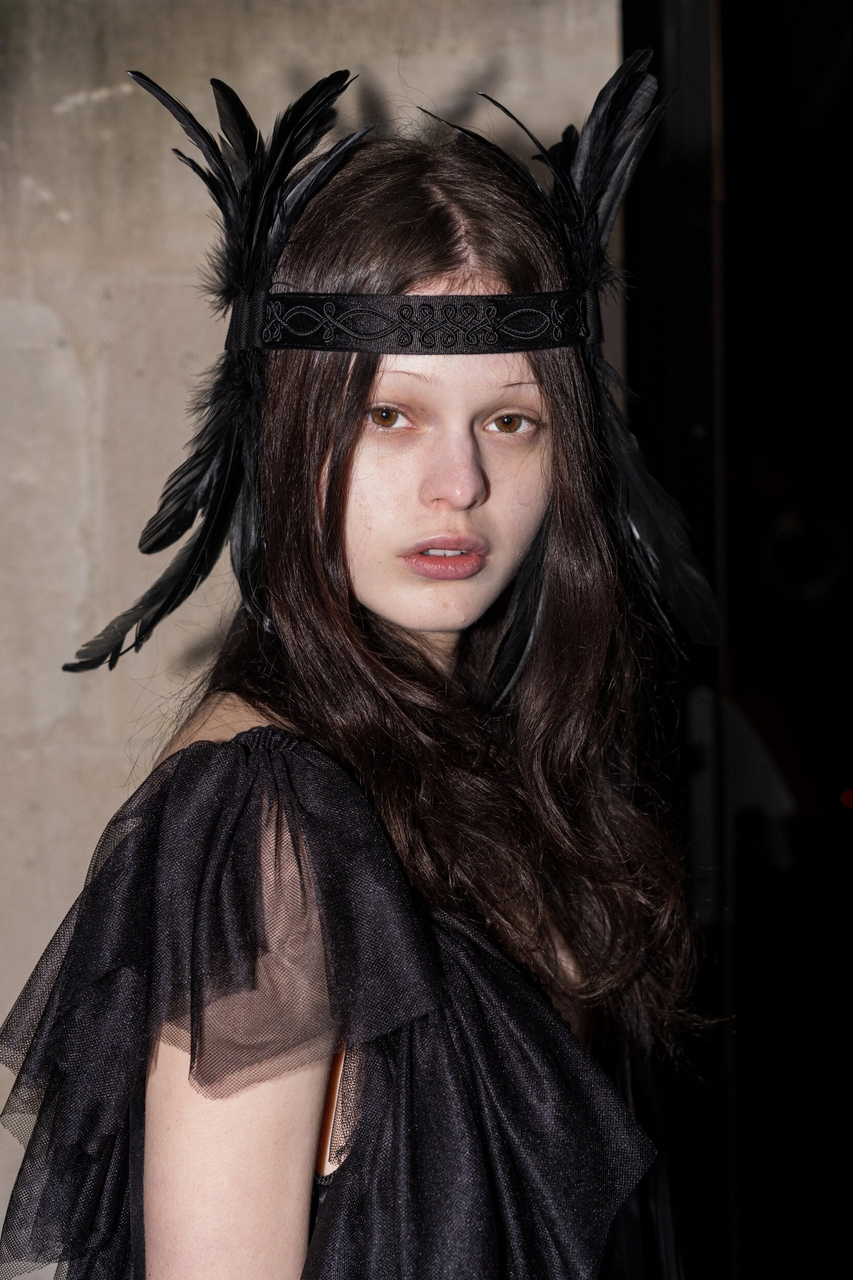 Ann Demeulemeester Fall 2026 Fashion Show Backstage