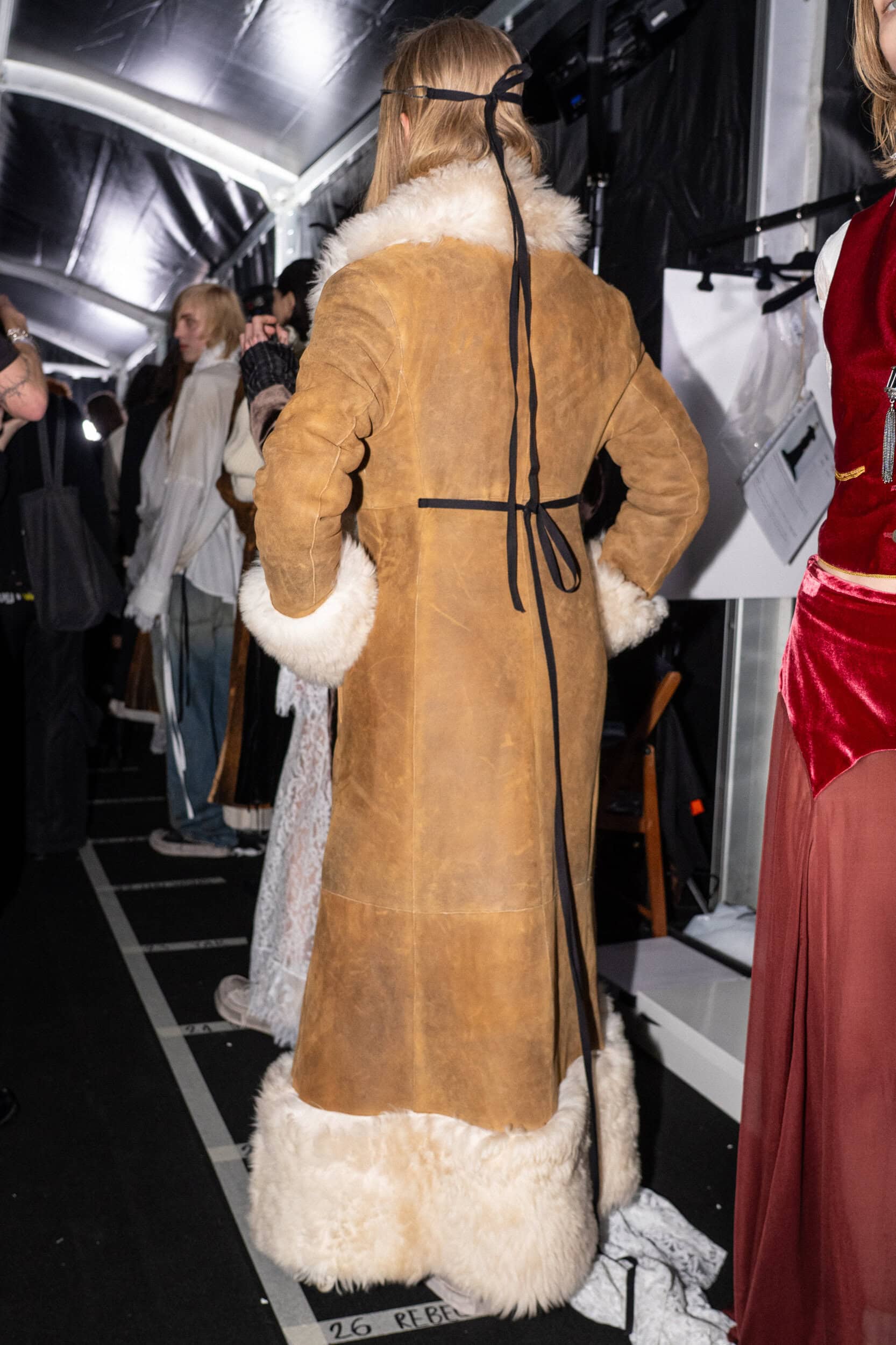 Ann Demeulemeester Fall 2026 Fashion Show Backstage