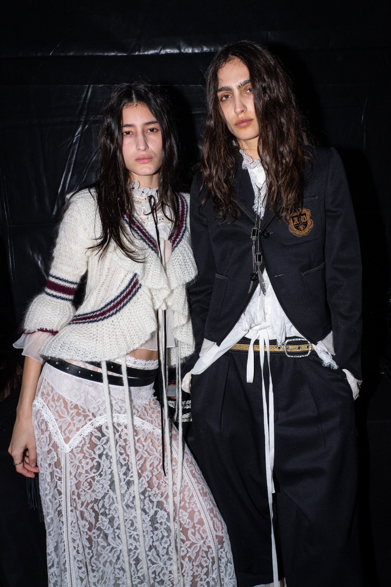 Ann Demeulemeester Fall 2026 Fashion Show Backstage