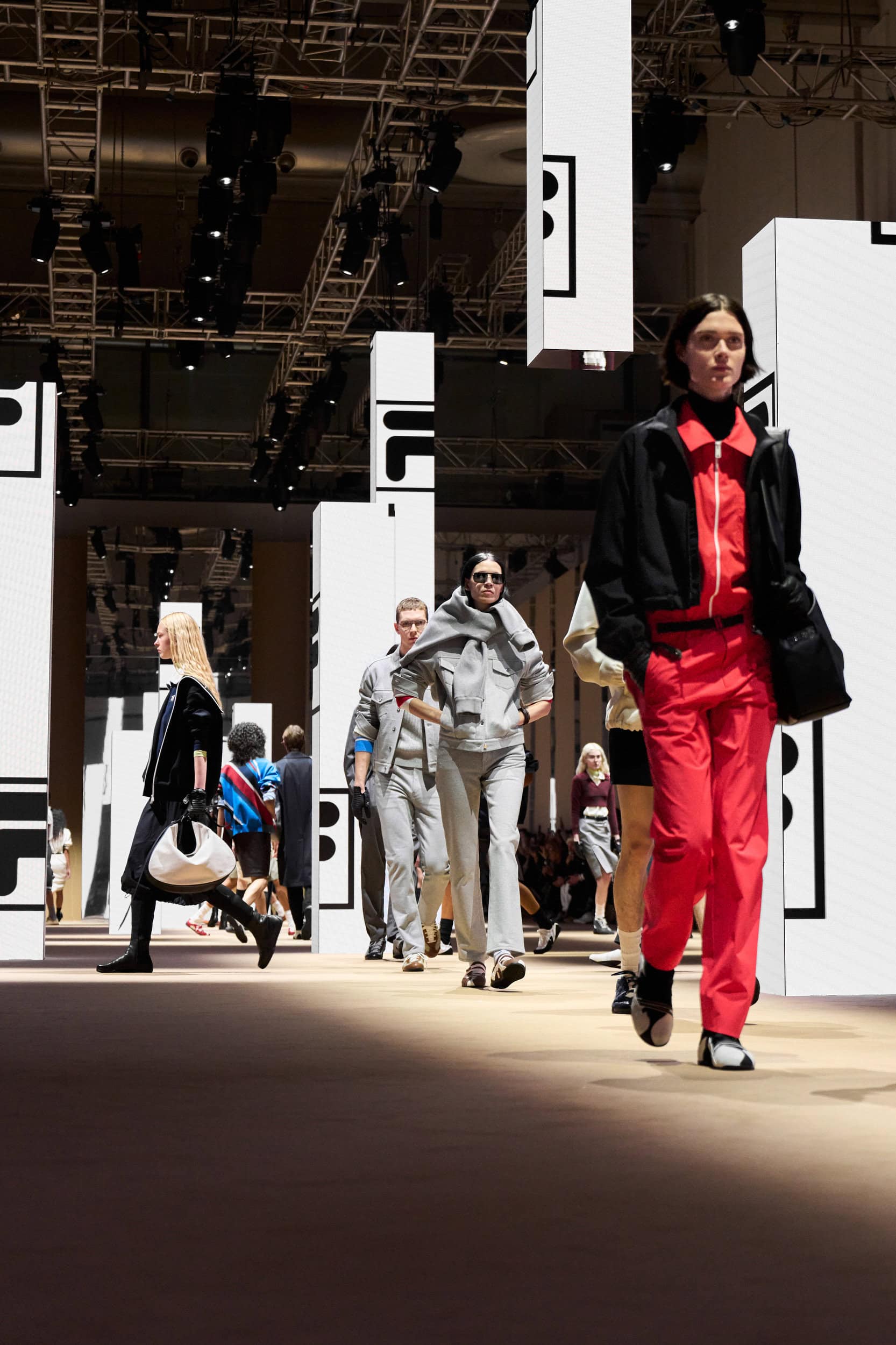 Fila Fall 2026 Fashion Show Atmosphere