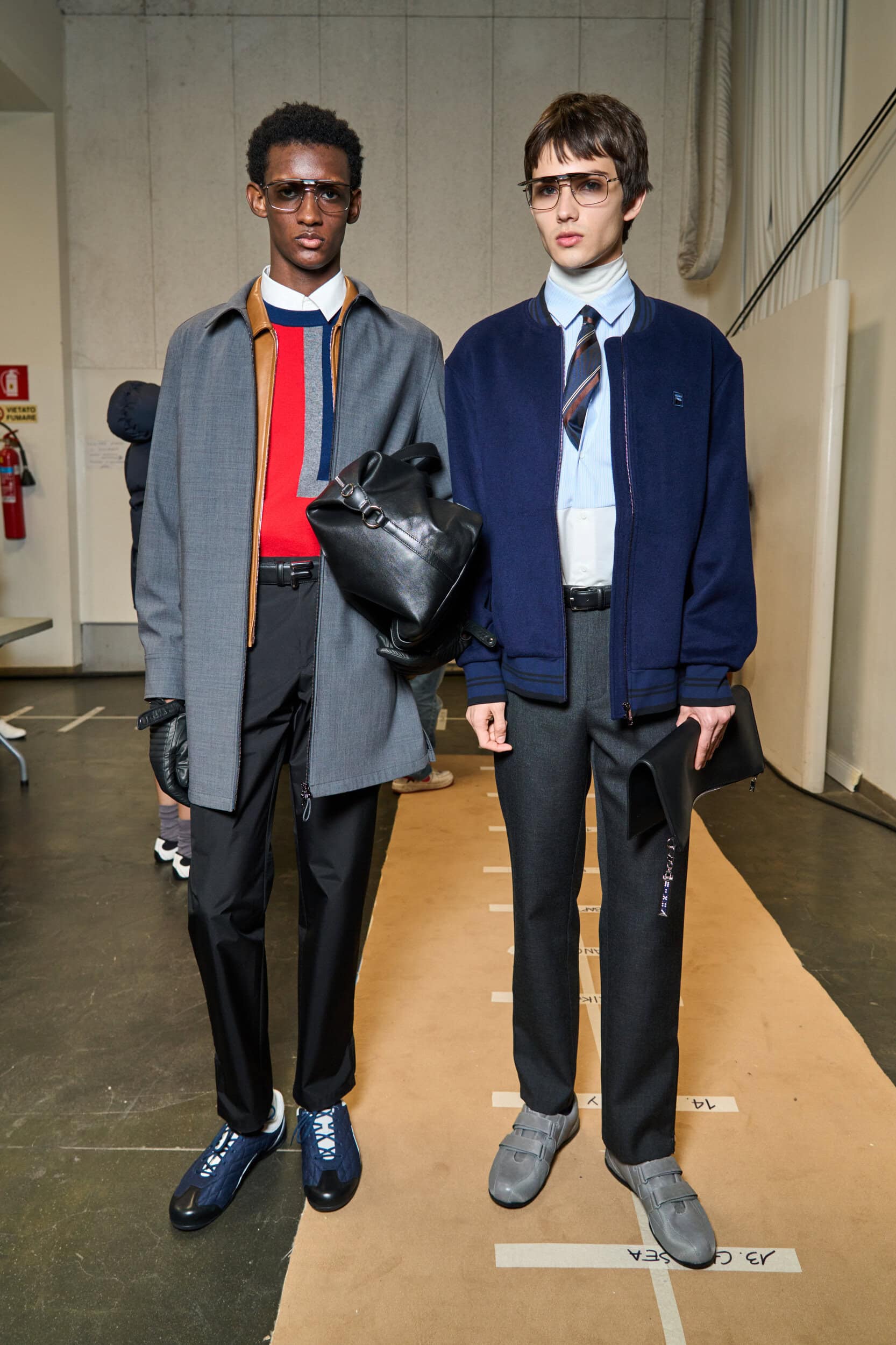 Fila Fall 2026 Fashion Show Backstage