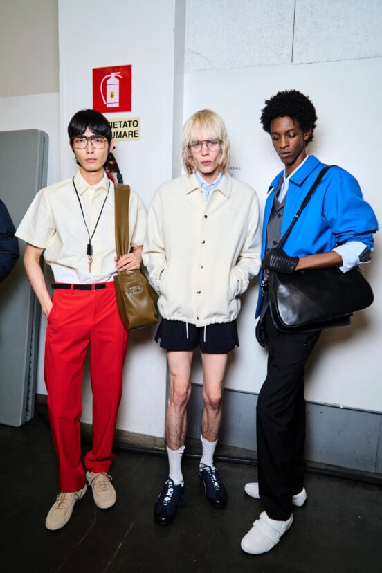 Fila Fall 2026 Fashion Show Backstage