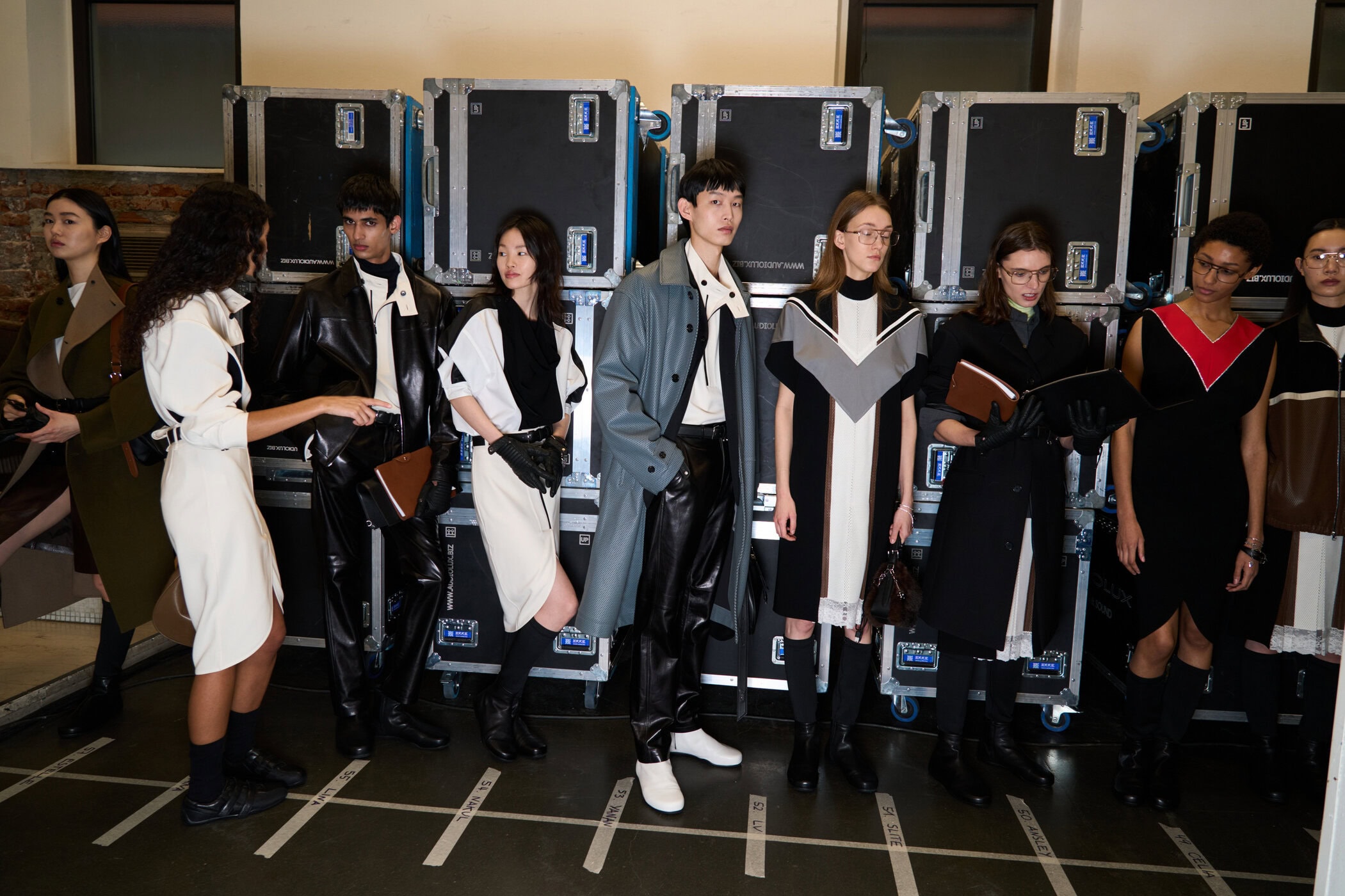 Fila Fall 2026 Fashion Show Backstage