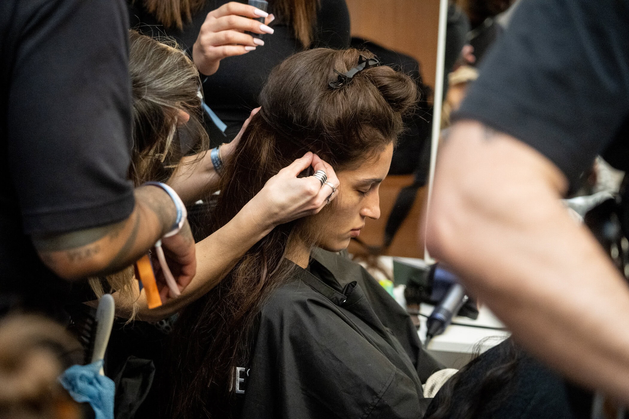 Gabriela Hearst Fall 2026 Fashion Show Backstage
