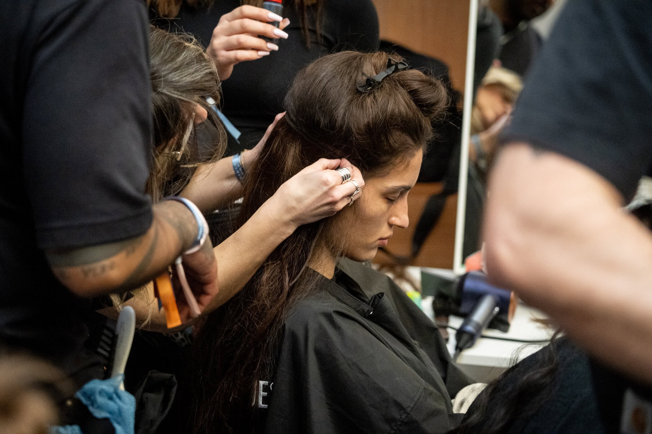 Gabriela Hearst Fall 2026 Fashion Show Backstage