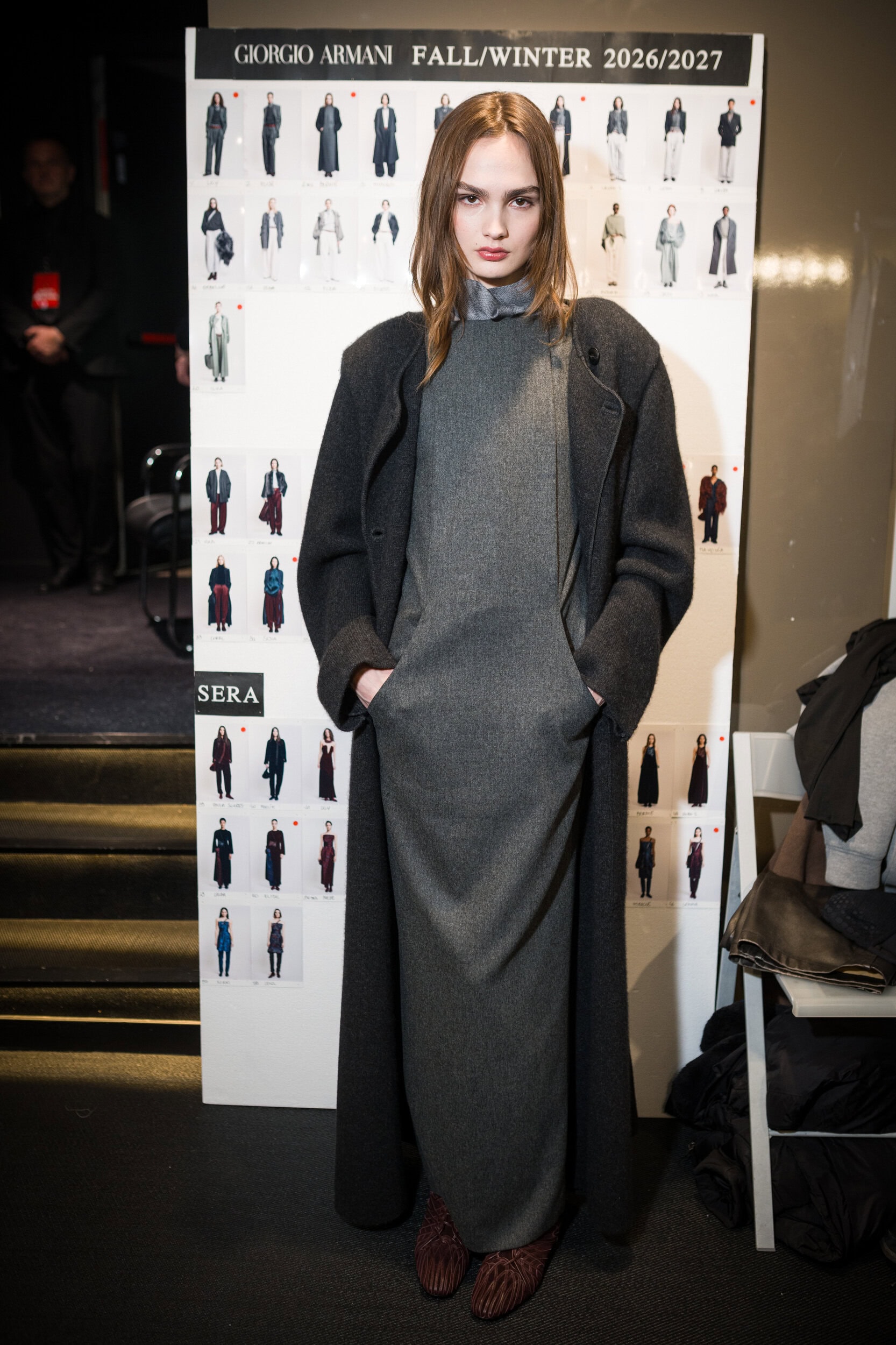 Giorgio Armani Fall 2026 Fashion Show Backstage