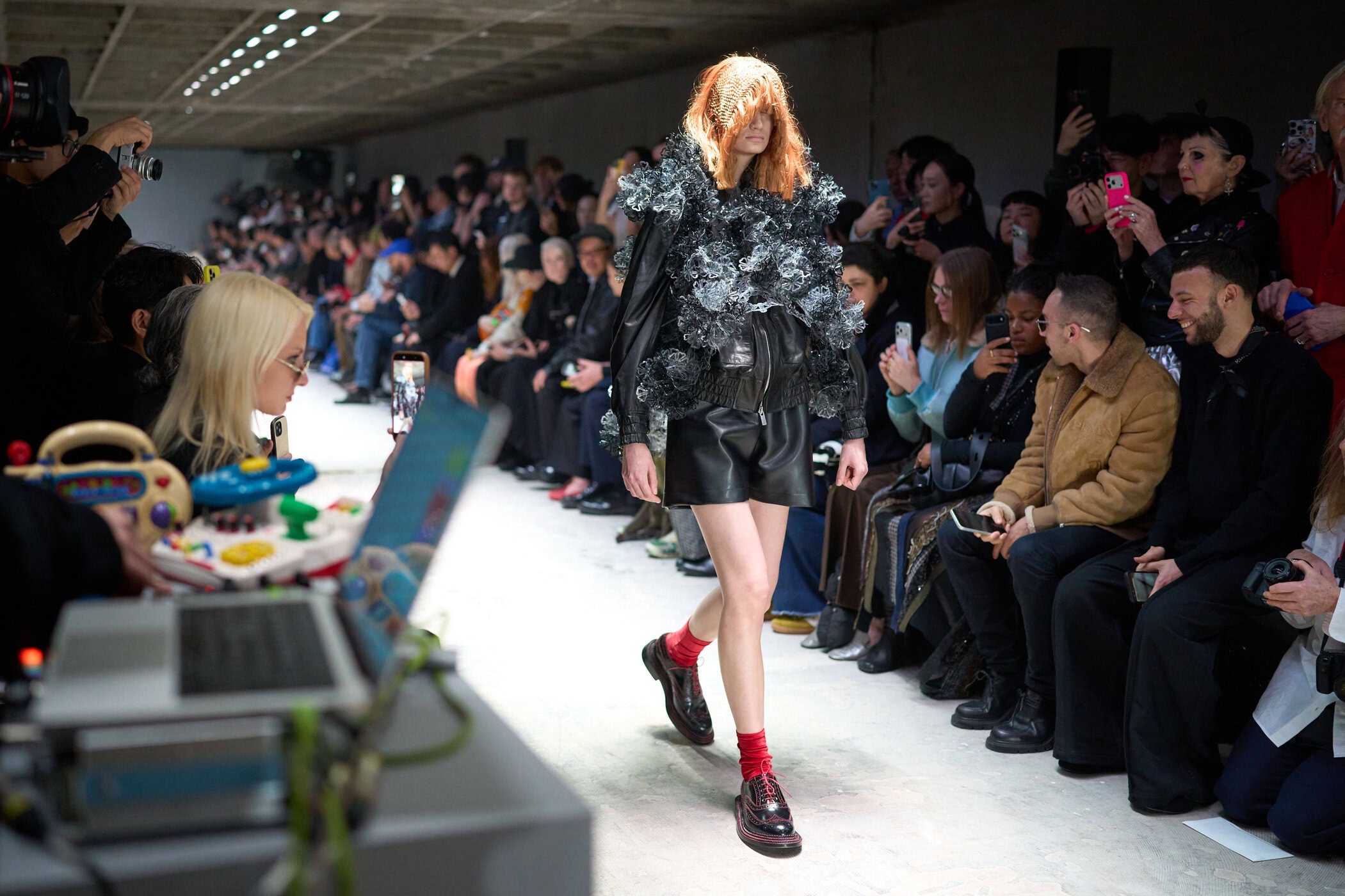 Noir Kei Ninomiya Fall 2026 Fashion Show Atmosphere