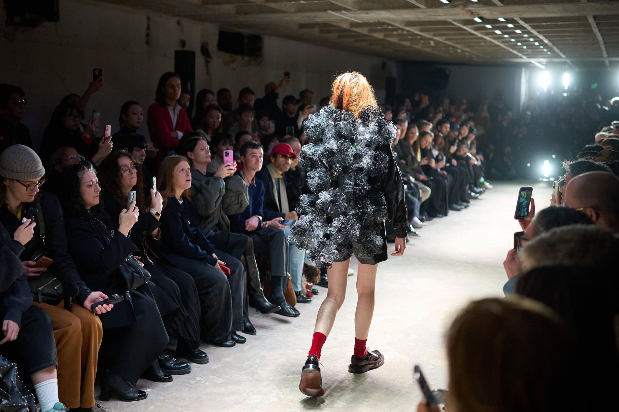 Noir Kei Ninomiya Fall 2026 Fashion Show Atmosphere