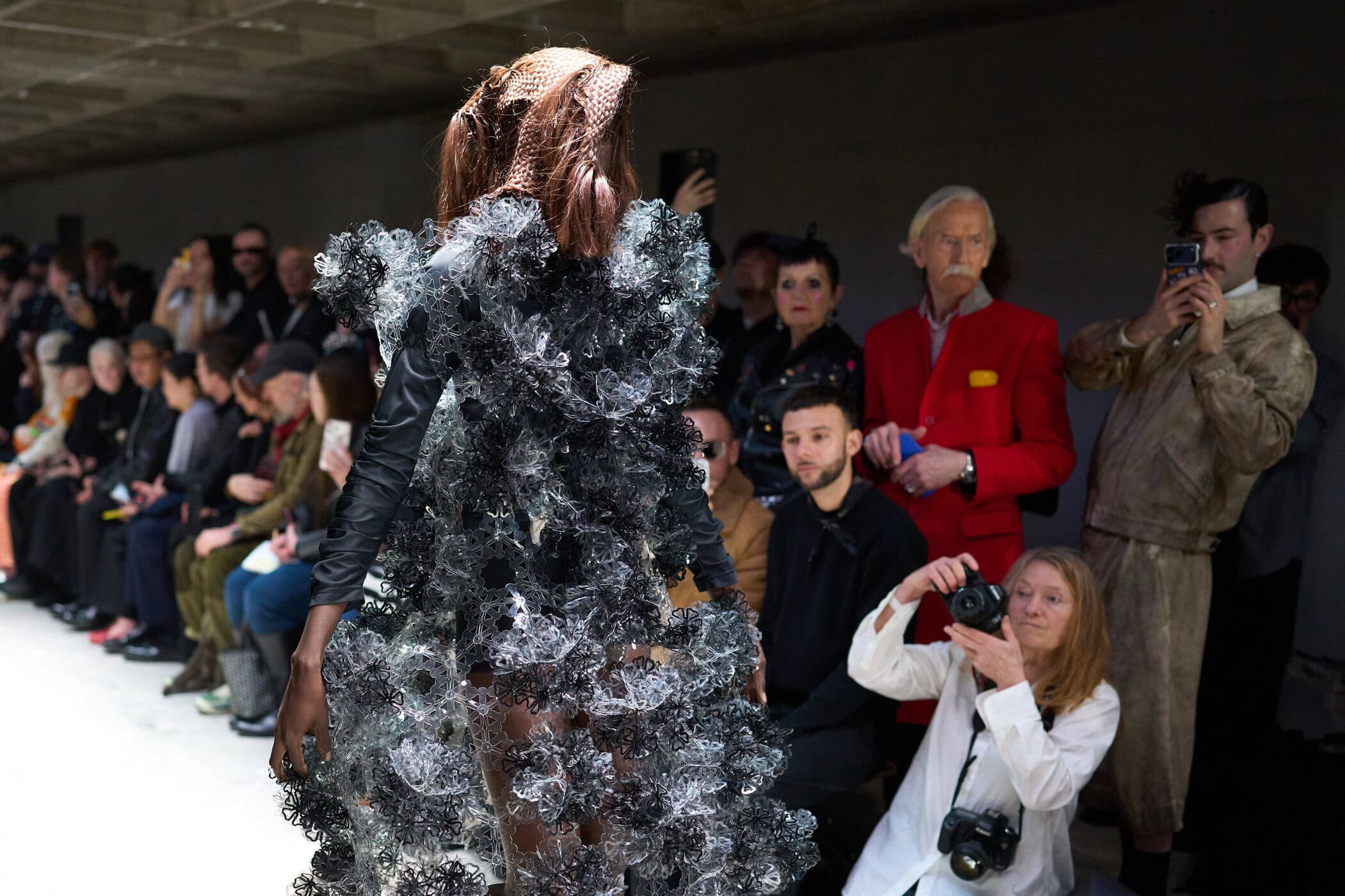 Noir Kei Ninomiya Fall 2026 Fashion Show Atmosphere