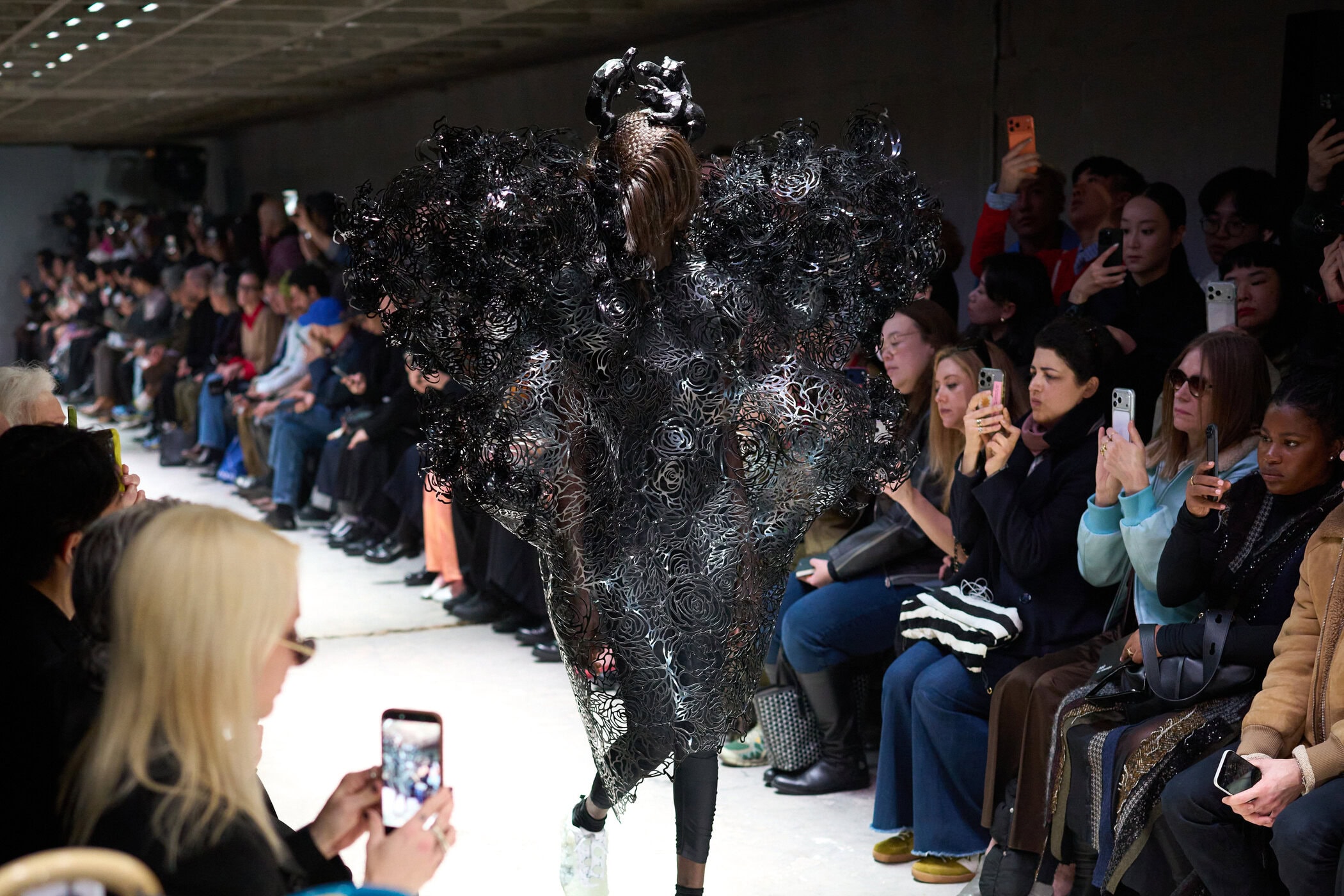 Noir Kei Ninomiya Fall 2026 Fashion Show Atmosphere