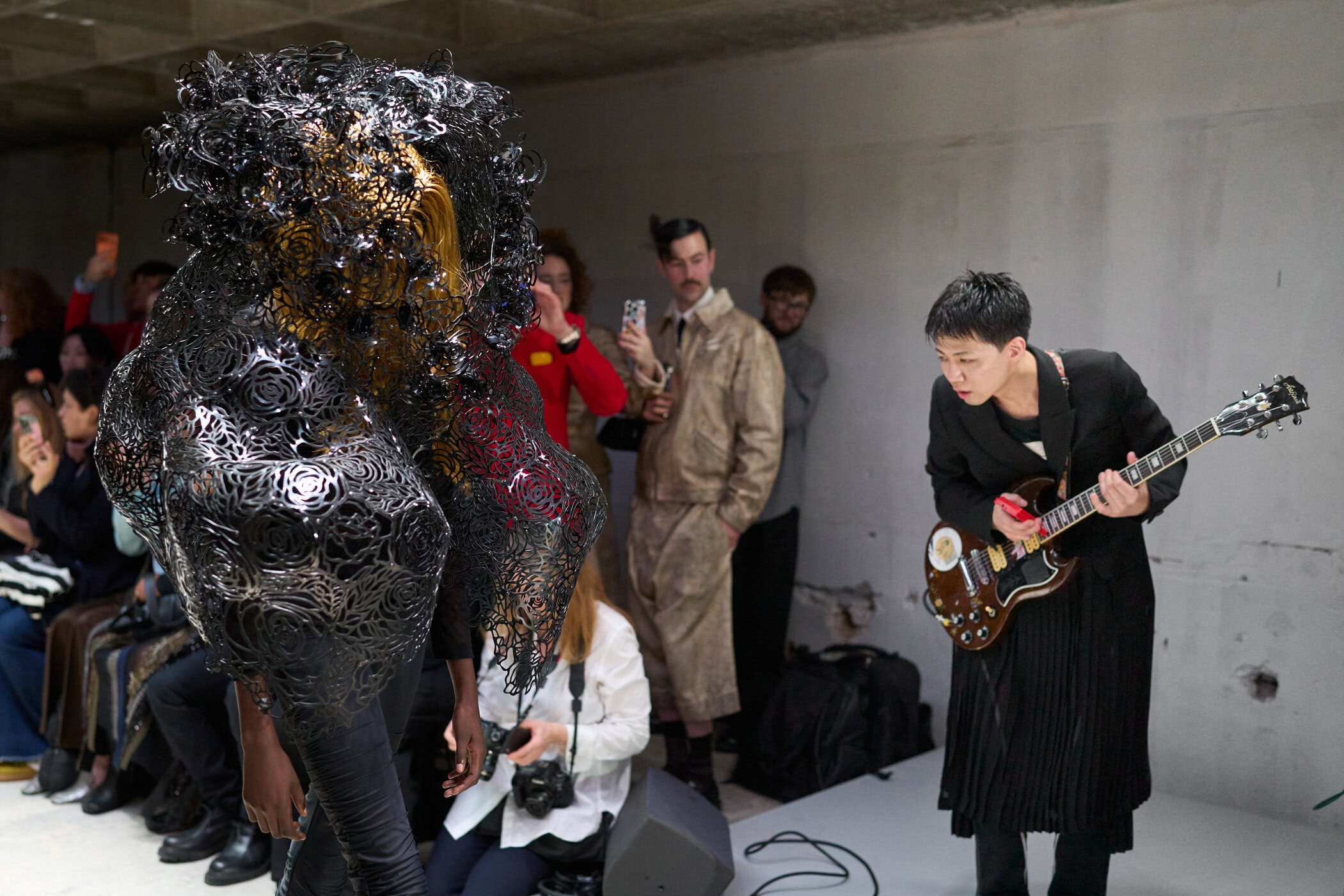 Noir Kei Ninomiya Fall 2026 Fashion Show Atmosphere