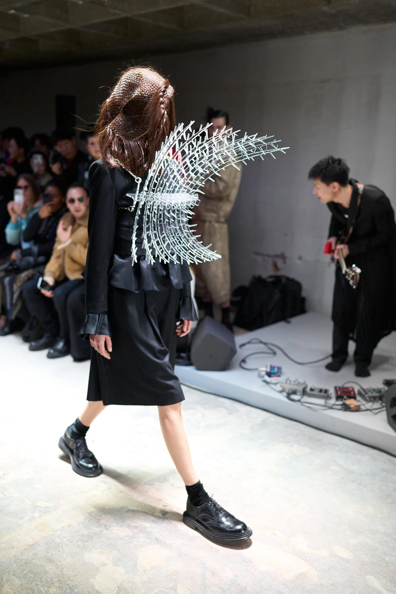 Noir Kei Ninomiya Fall 2026 Fashion Show Atmosphere