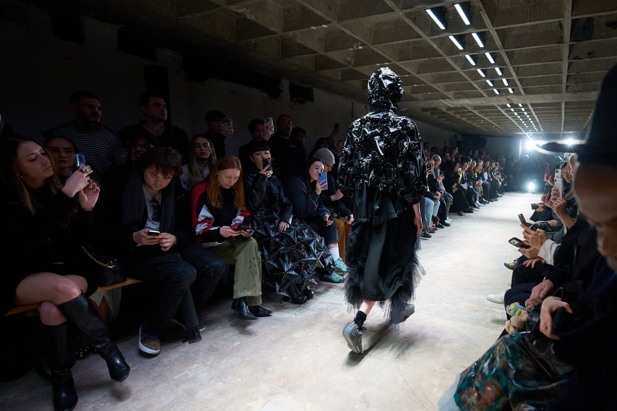 Noir Kei Ninomiya Fall 2026 Fashion Show Atmosphere