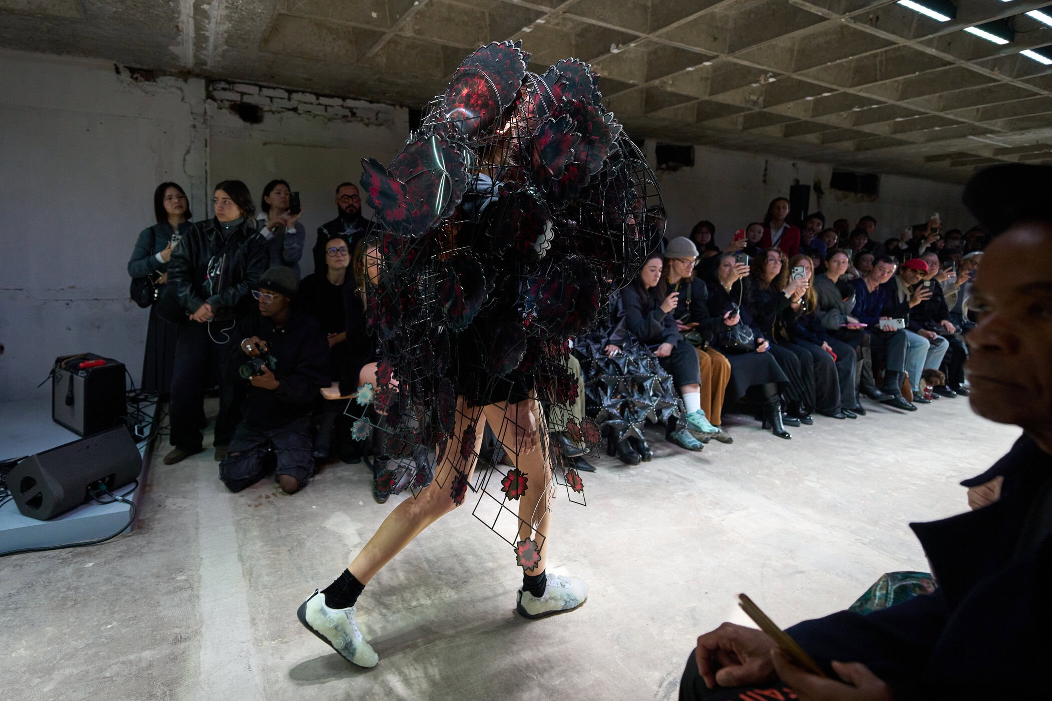 Noir Kei Ninomiya Fall 2026 Fashion Show Atmosphere