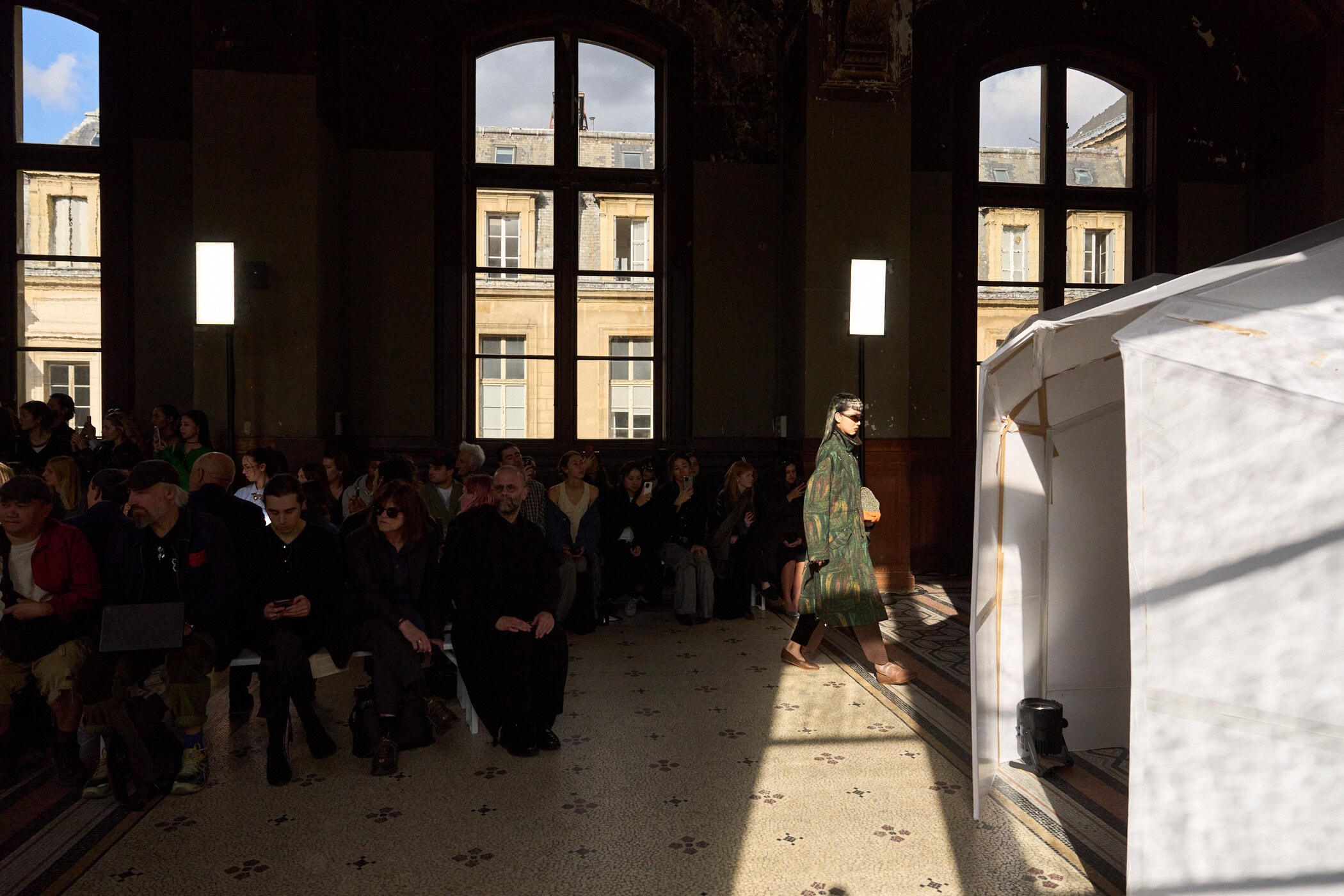 Kiko Kostadinov Fall 2026 Fashion Show Atmosphere