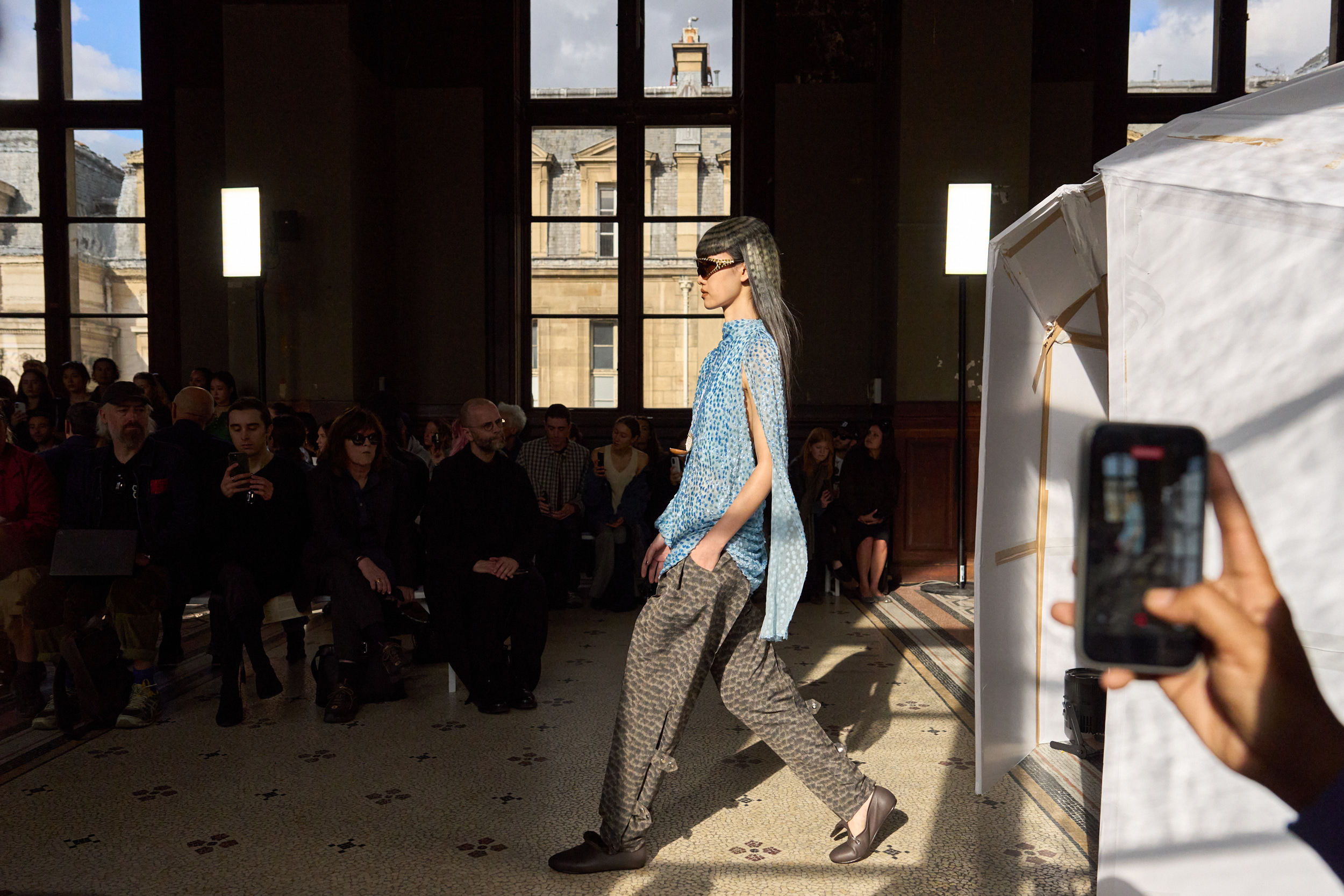 Kiko Kostadinov Fall 2026 Fashion Show Atmosphere