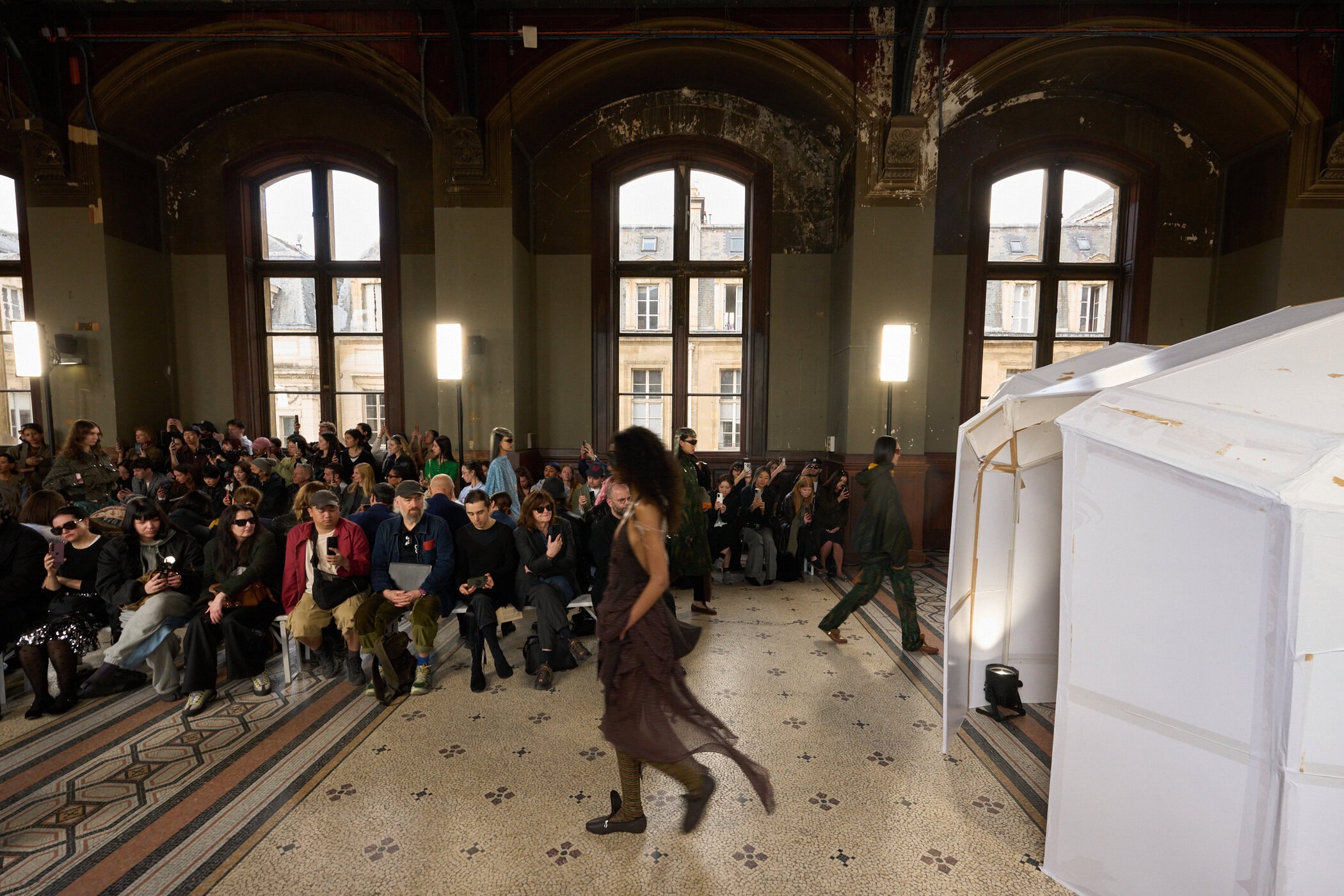 Kiko Kostadinov Fall 2026 Fashion Show Atmosphere