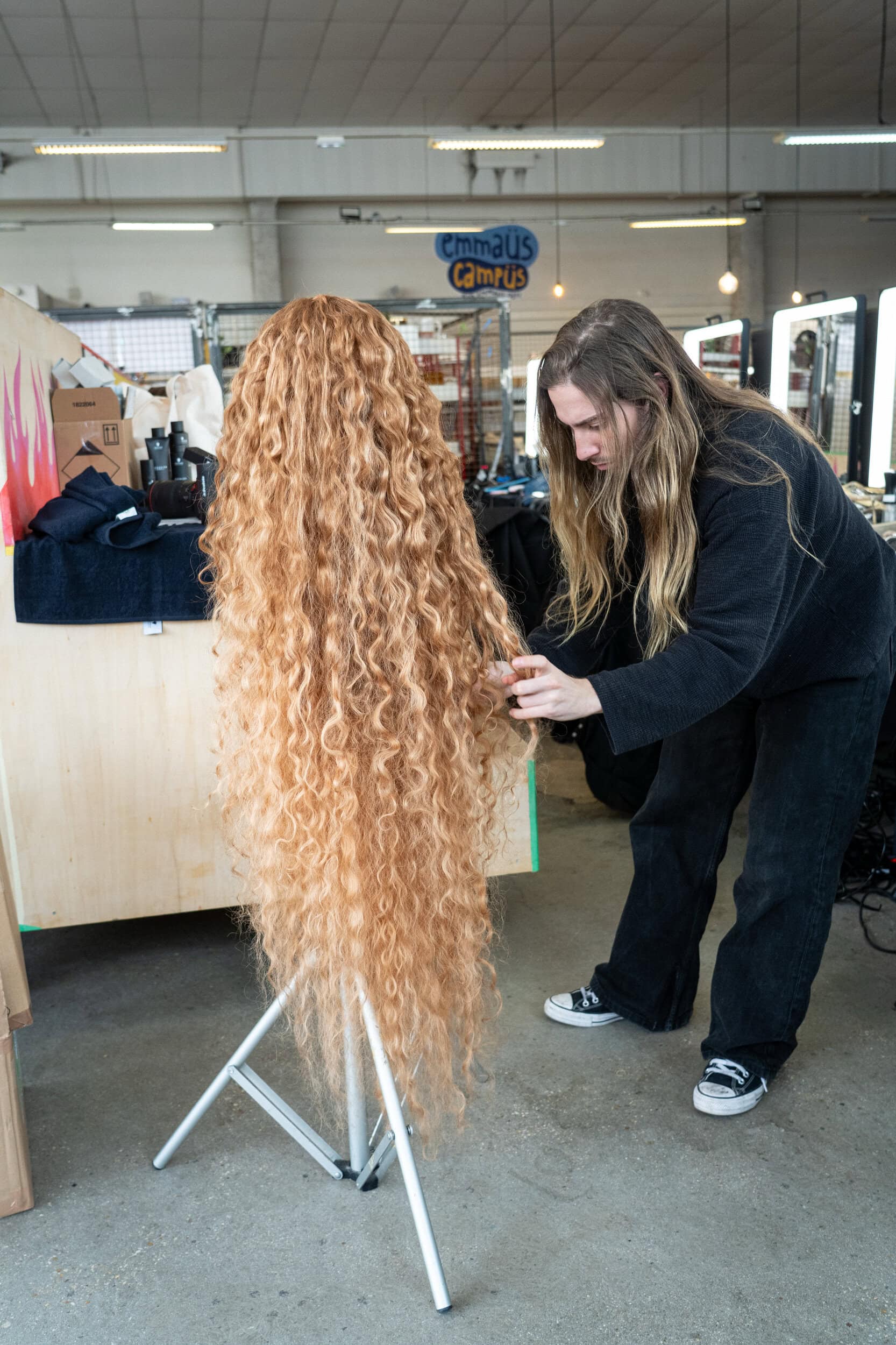Andreas Kronthaler For Vivienne Westwood Fall 2026 Fashion Show Backstage