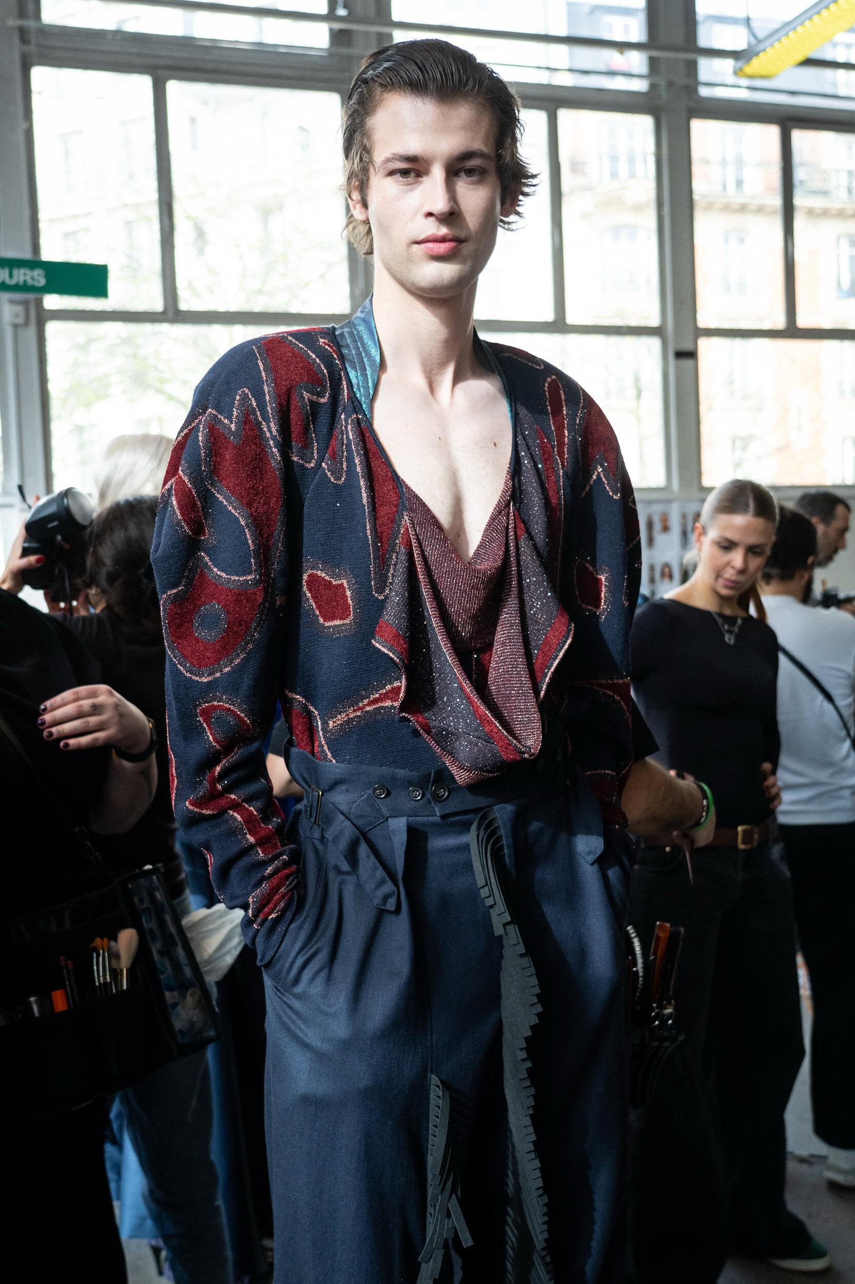 Andreas Kronthaler For Vivienne Westwood Fall 2026 Fashion Show Backstage