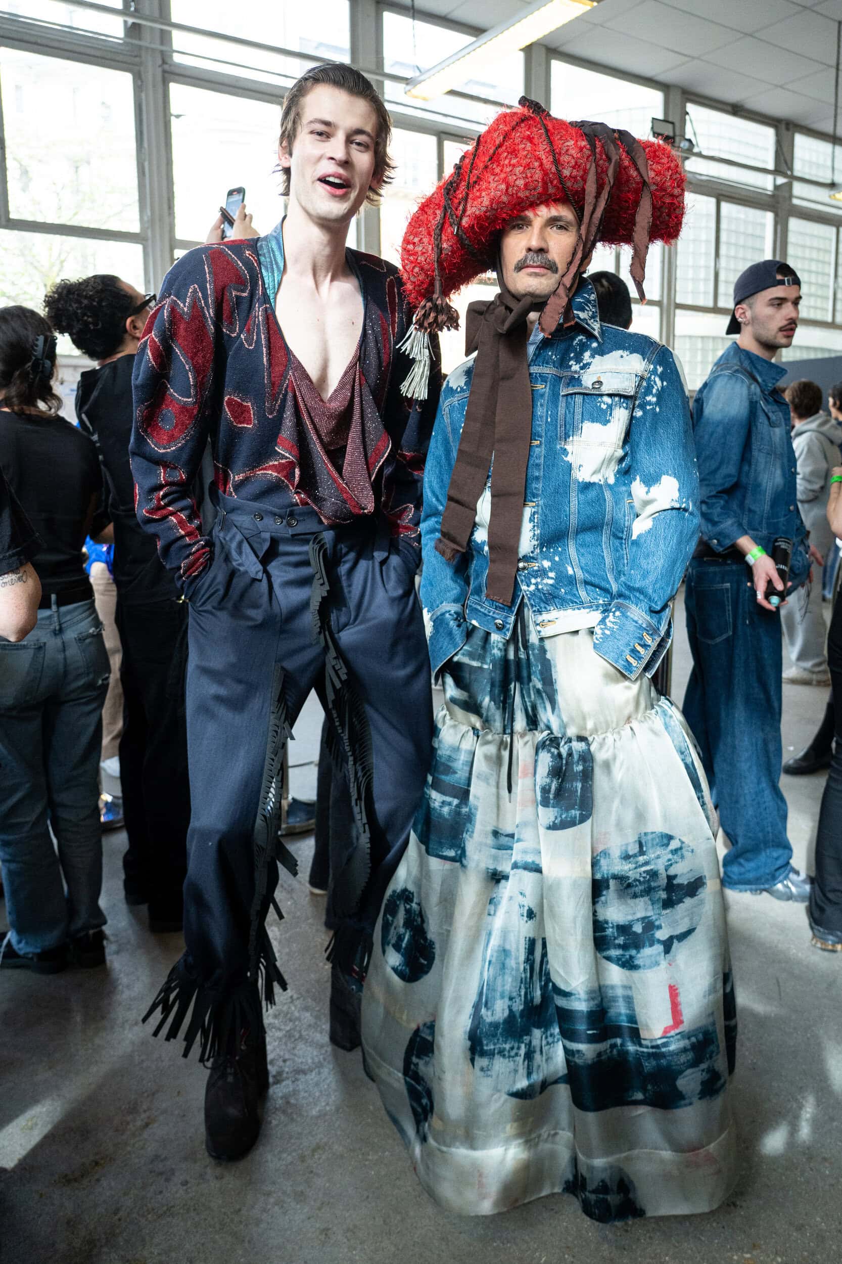 Andreas Kronthaler For Vivienne Westwood Fall 2026 Fashion Show Backstage