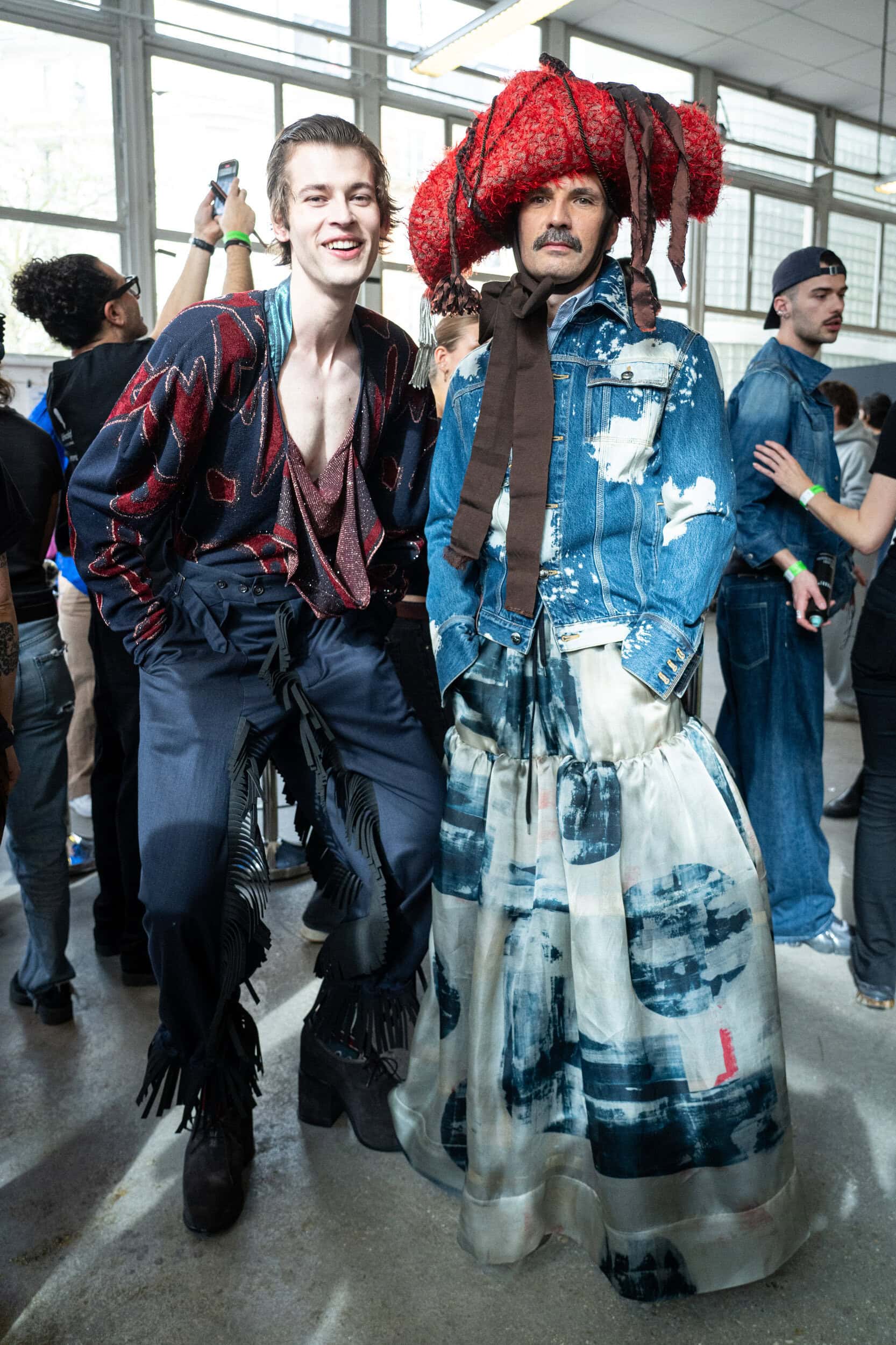 Andreas Kronthaler For Vivienne Westwood Fall 2026 Fashion Show Backstage