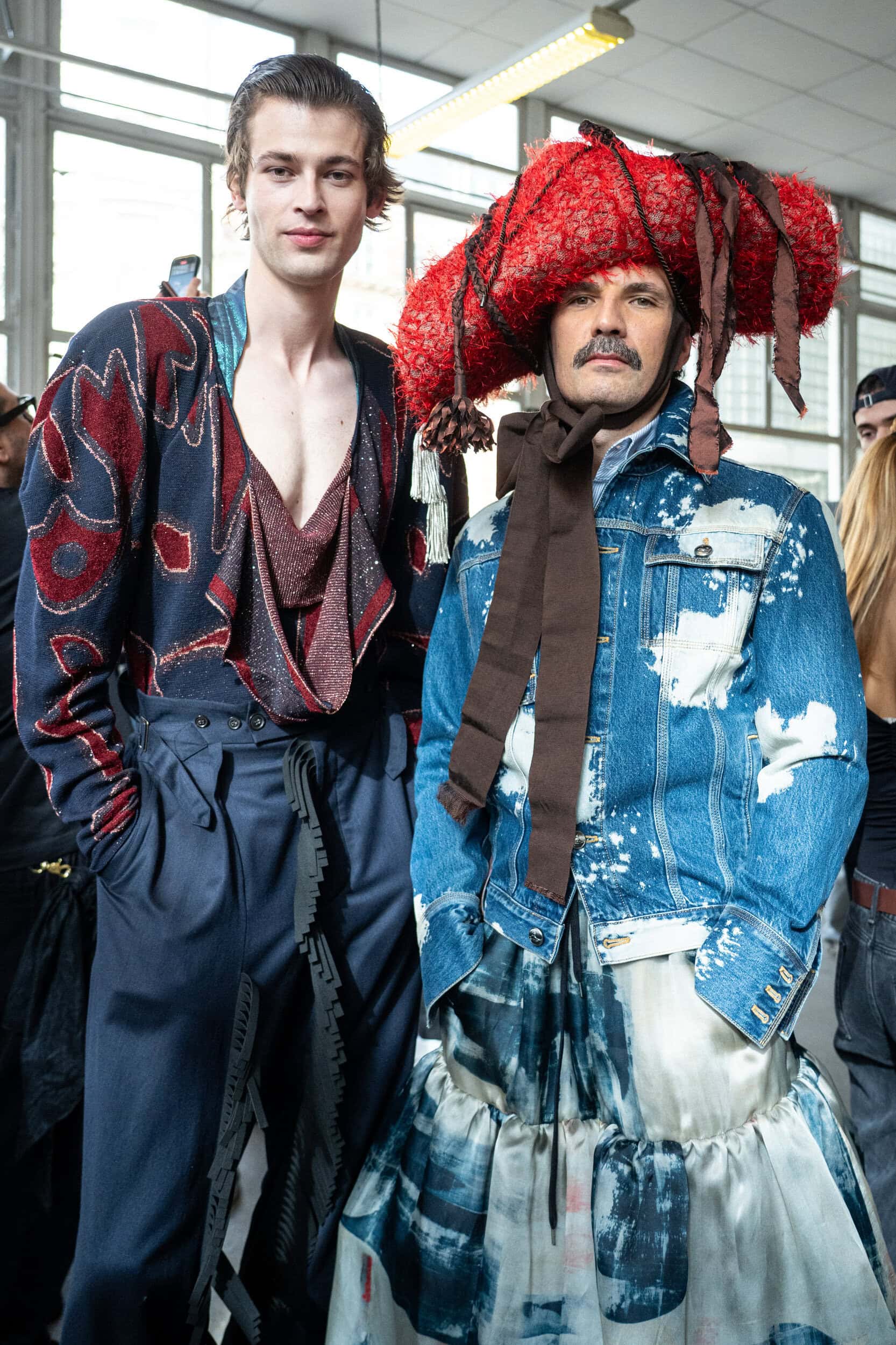 Andreas Kronthaler For Vivienne Westwood Fall 2026 Fashion Show Backstage