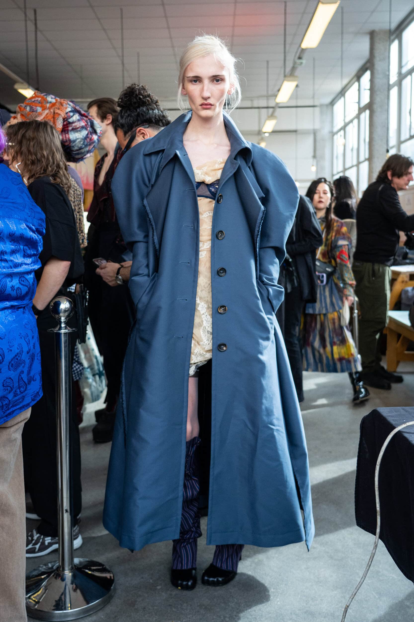 Andreas Kronthaler For Vivienne Westwood Fall 2026 Fashion Show Backstage
