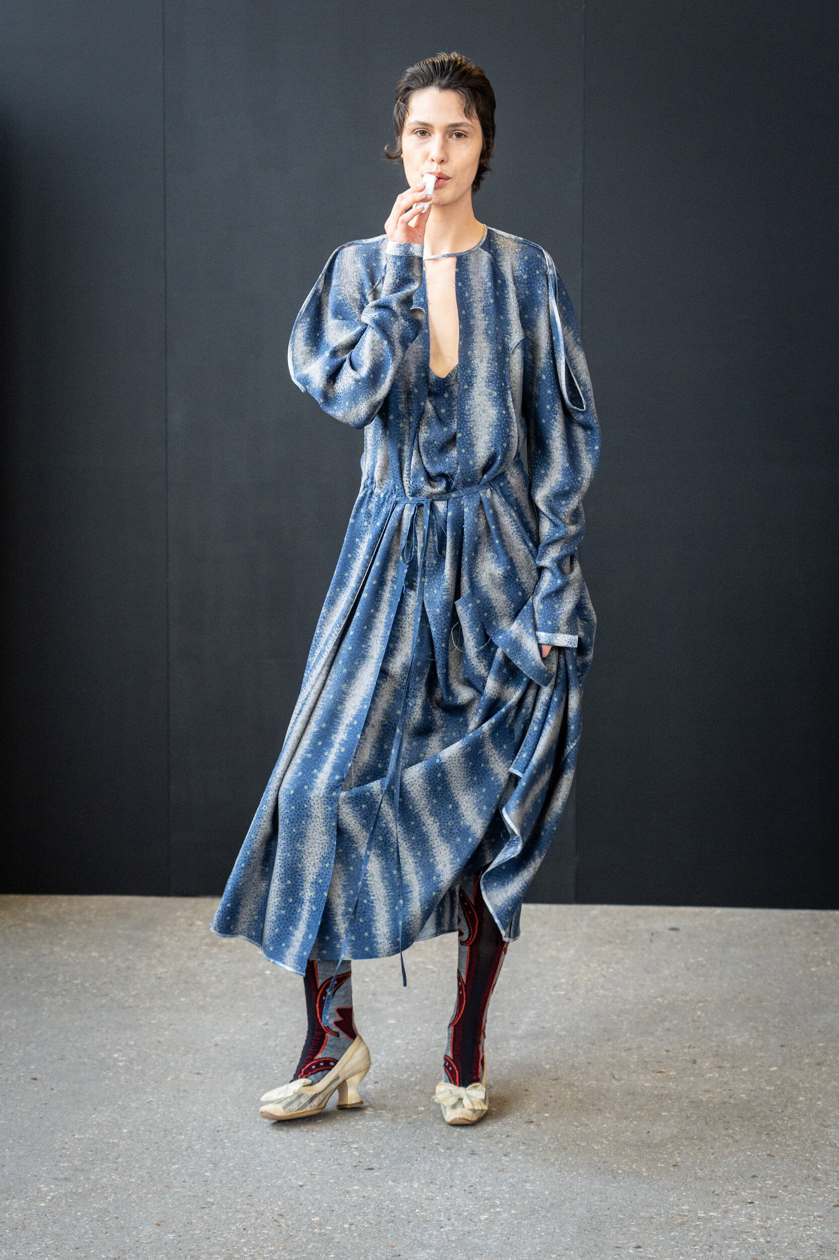 Andreas Kronthaler For Vivienne Westwood Fall 2026 Fashion Show Backstage