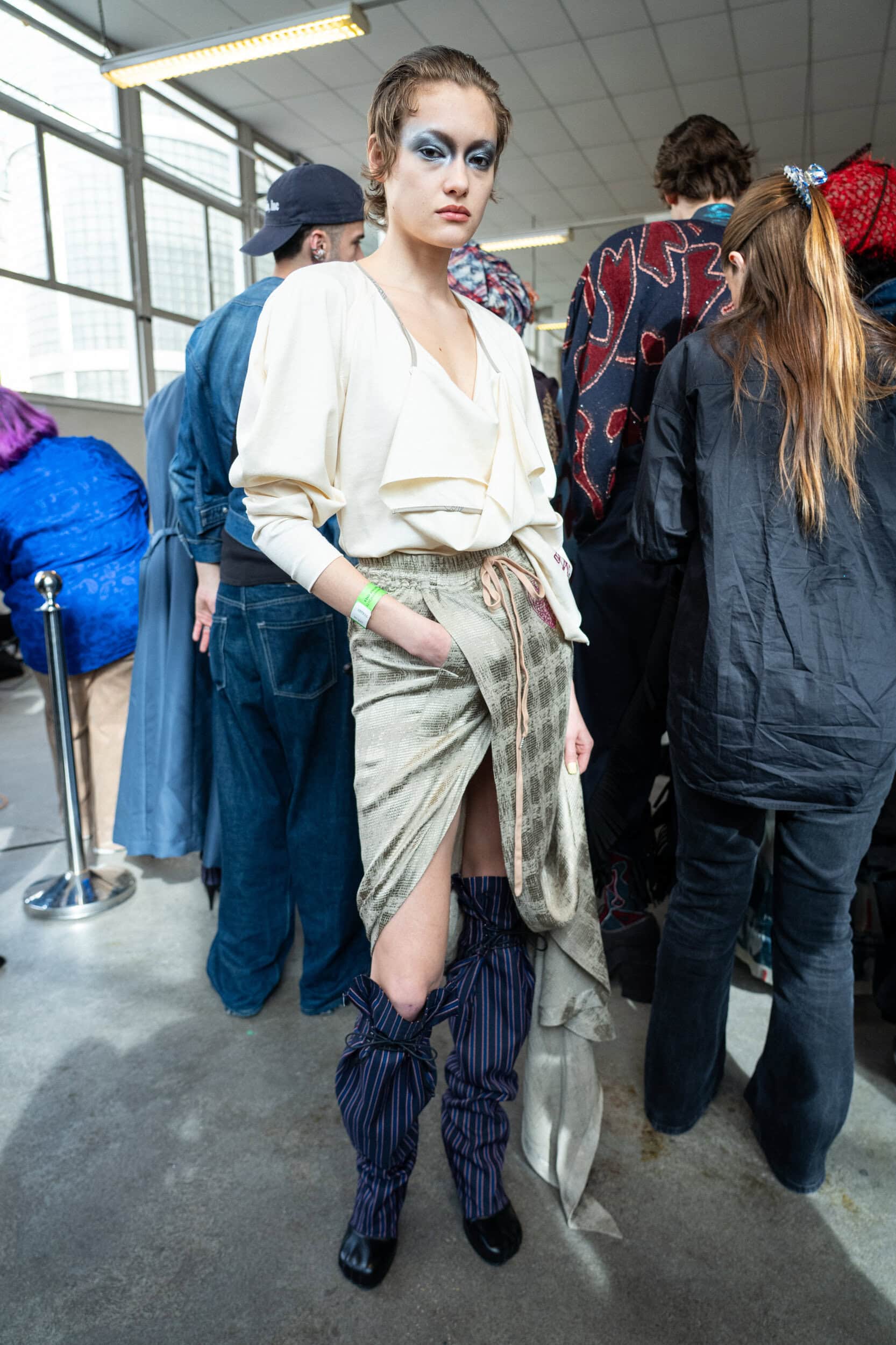 Andreas Kronthaler For Vivienne Westwood Fall 2026 Fashion Show Backstage