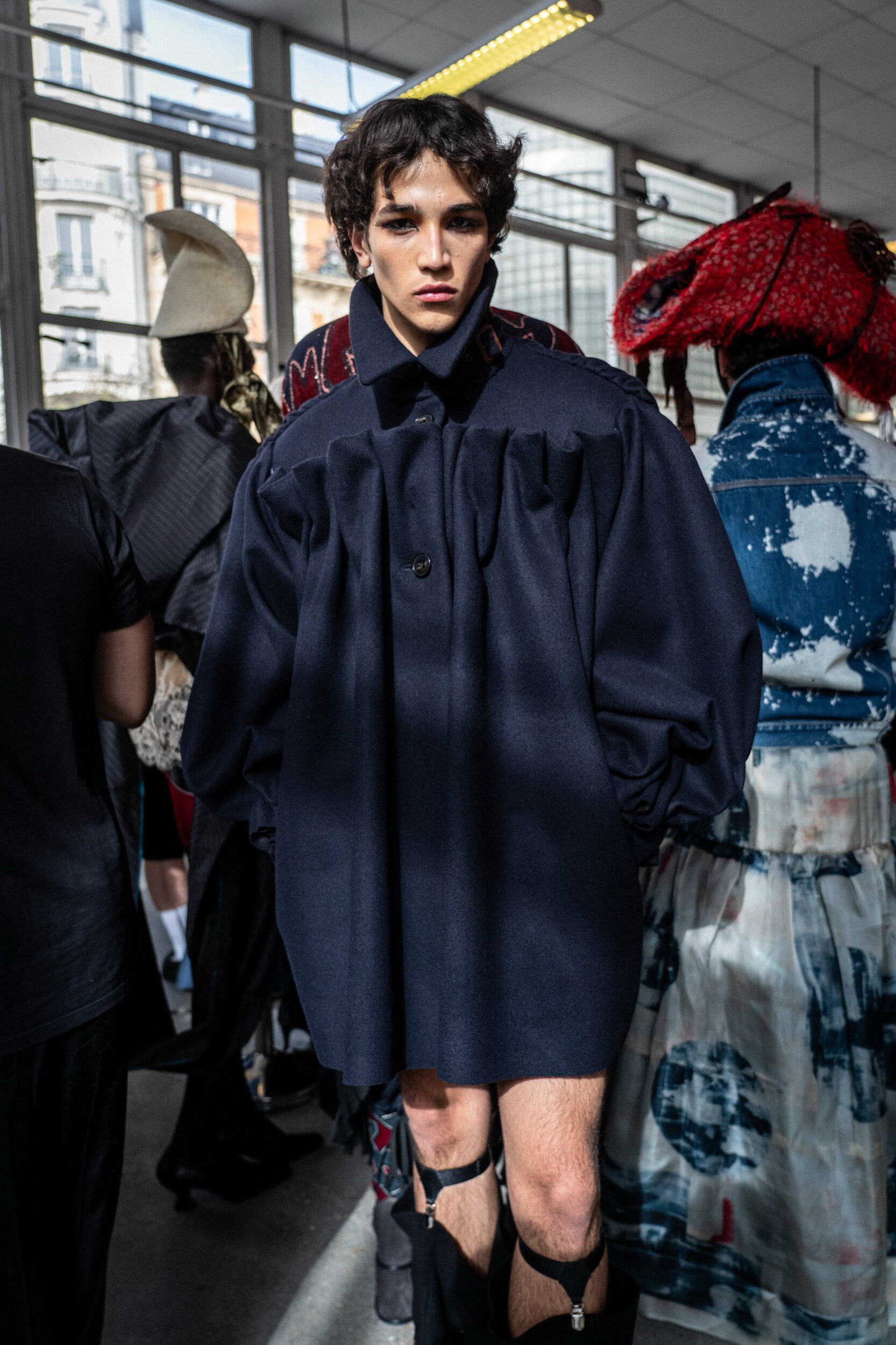 Andreas Kronthaler For Vivienne Westwood Fall 2026 Fashion Show Backstage