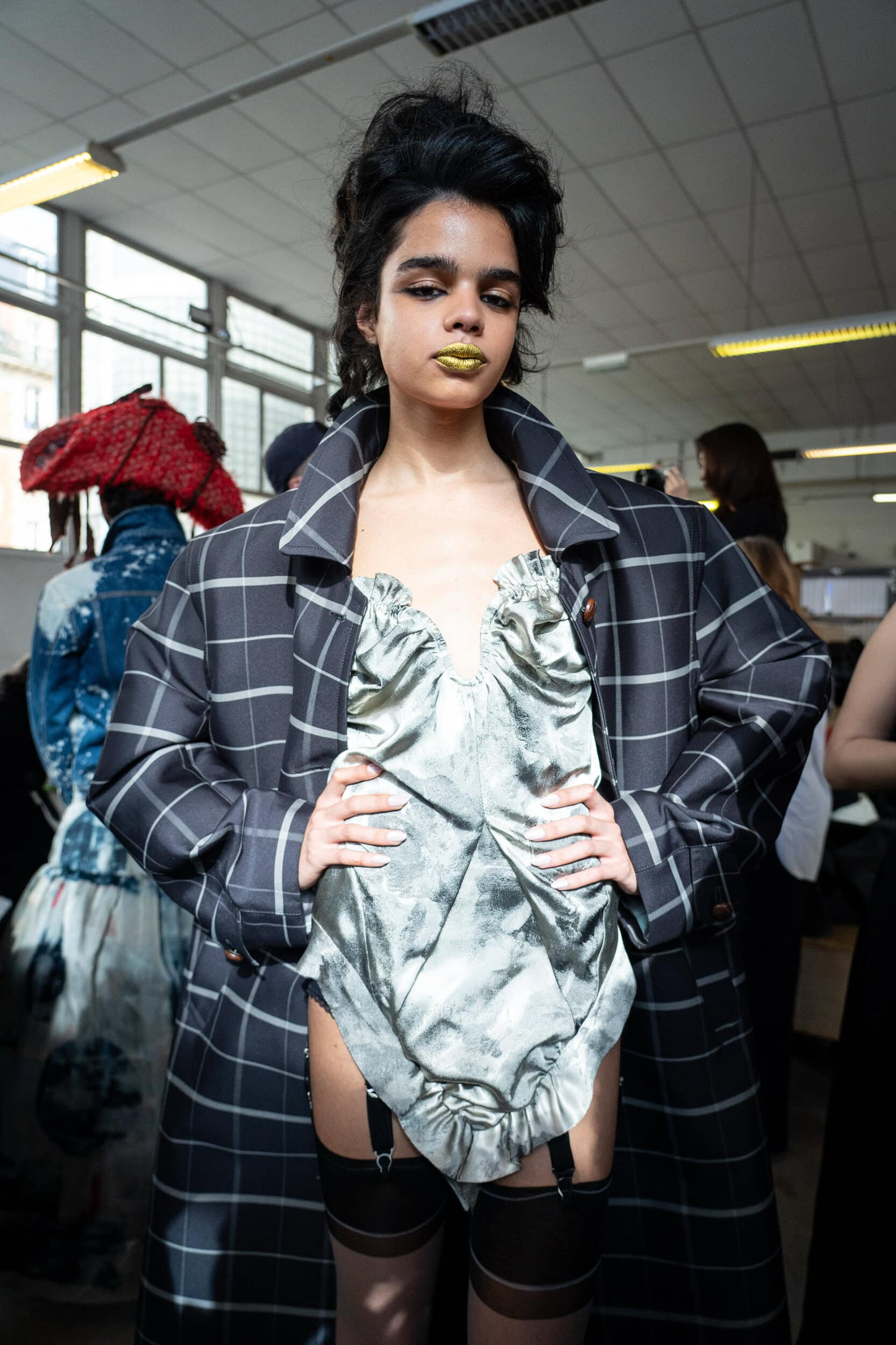 Andreas Kronthaler For Vivienne Westwood Fall 2026 Fashion Show Backstage