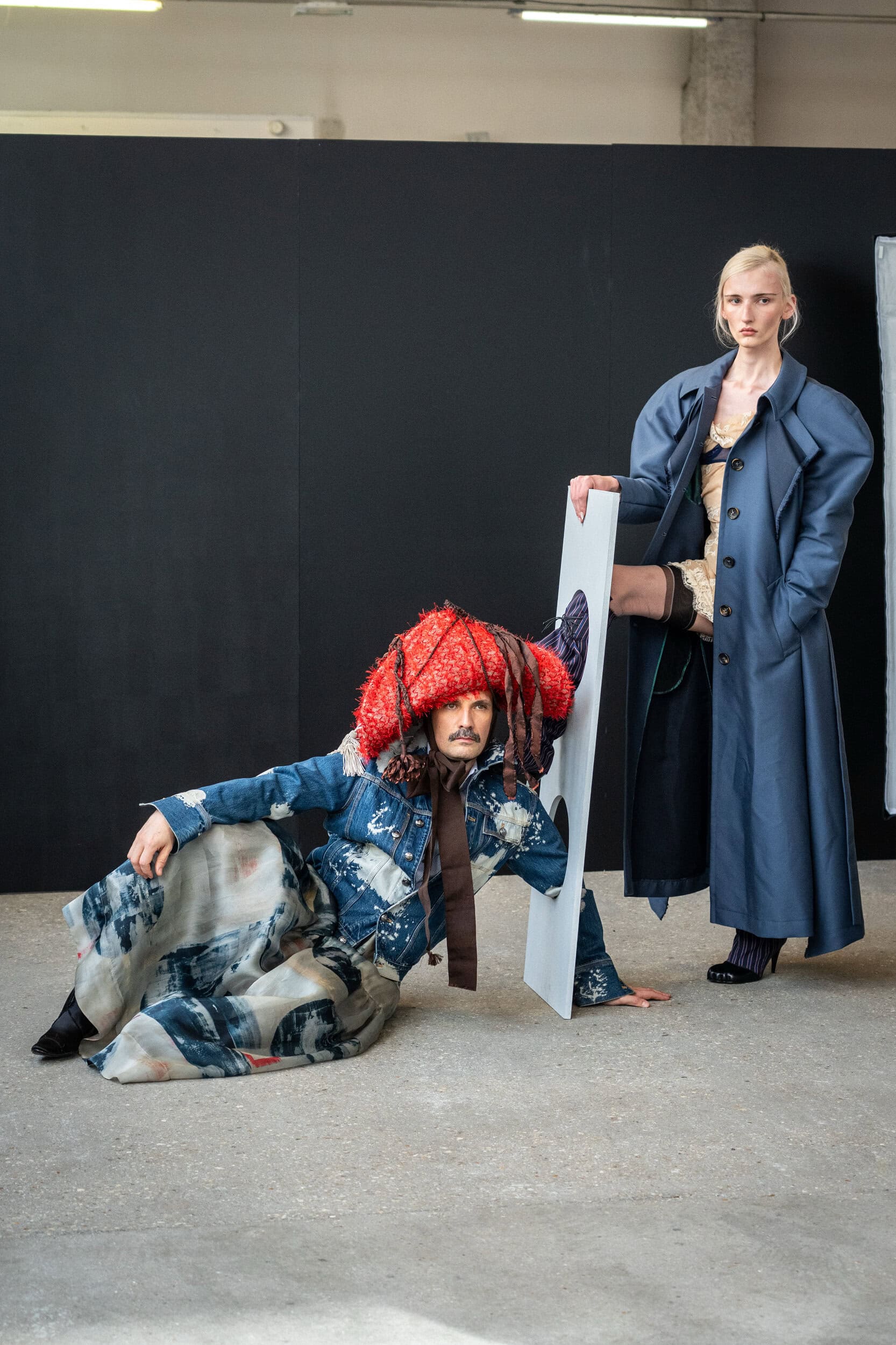 Andreas Kronthaler For Vivienne Westwood Fall 2026 Fashion Show Backstage