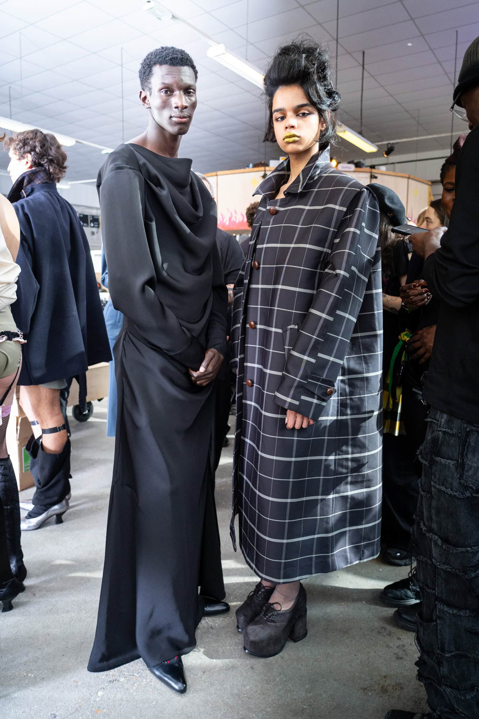 Andreas Kronthaler For Vivienne Westwood Fall 2026 Fashion Show Backstage