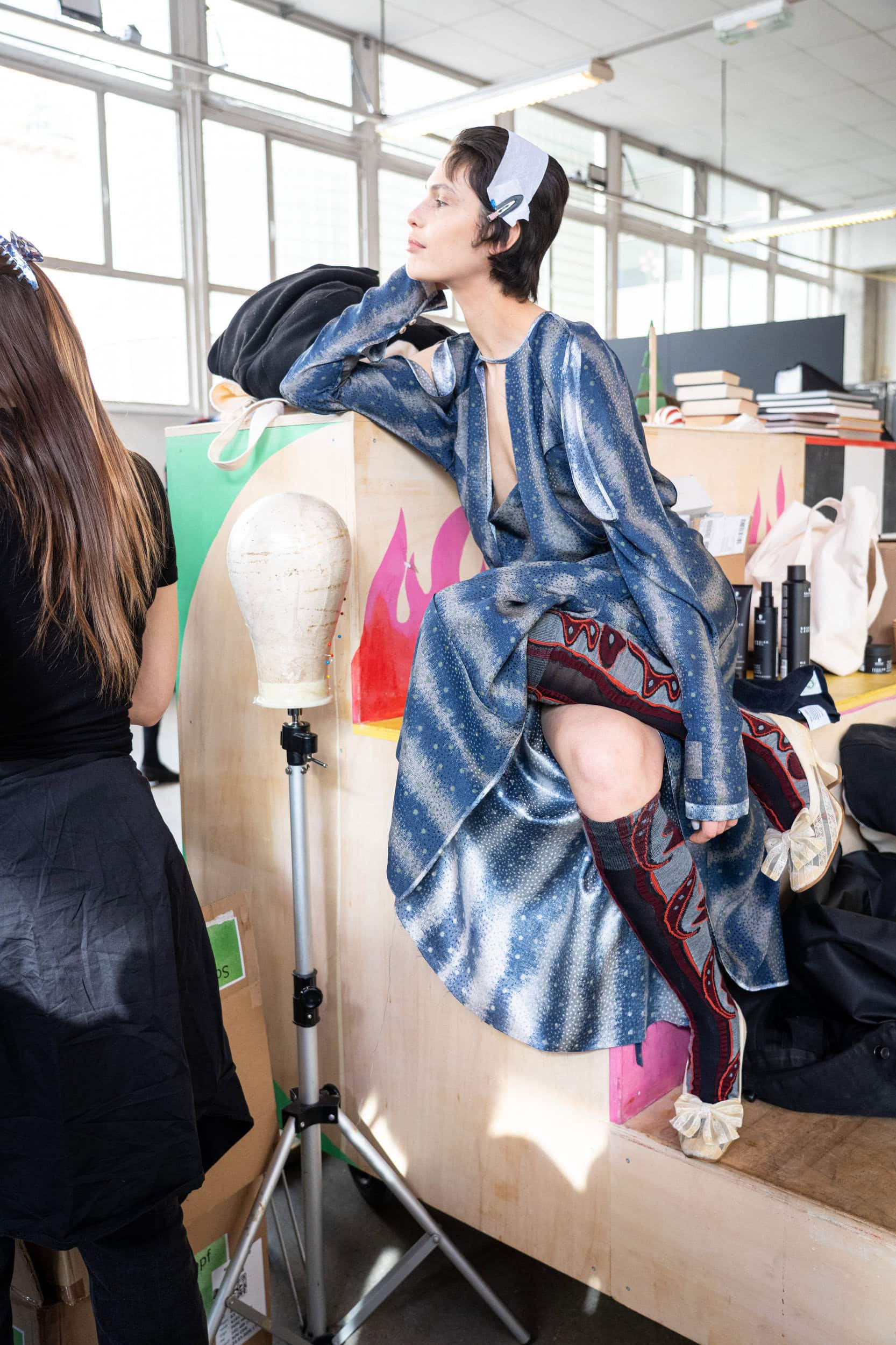 Andreas Kronthaler For Vivienne Westwood Fall 2026 Fashion Show Backstage